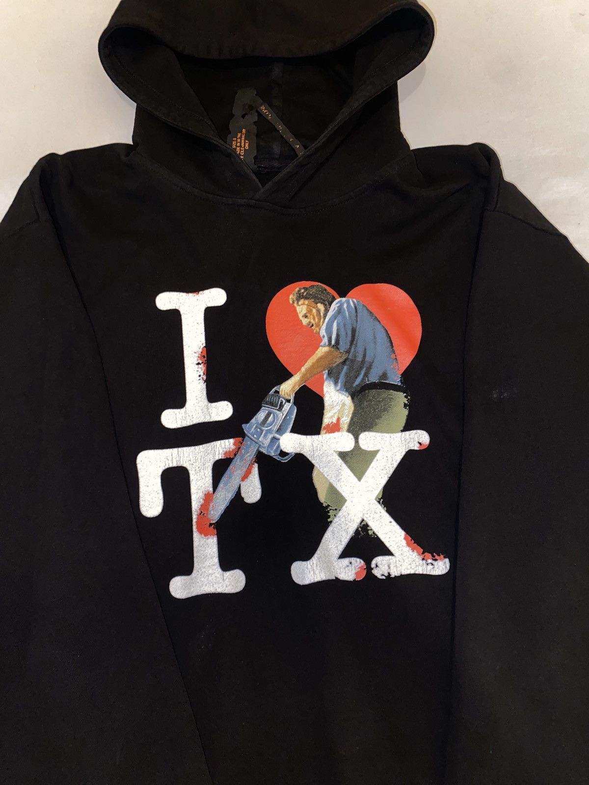 Vlone Vlone I <3 Texas Chainsaw Massacre Hoodie Size US S / EU 44-46 / 1 - 3 Thumbnail
