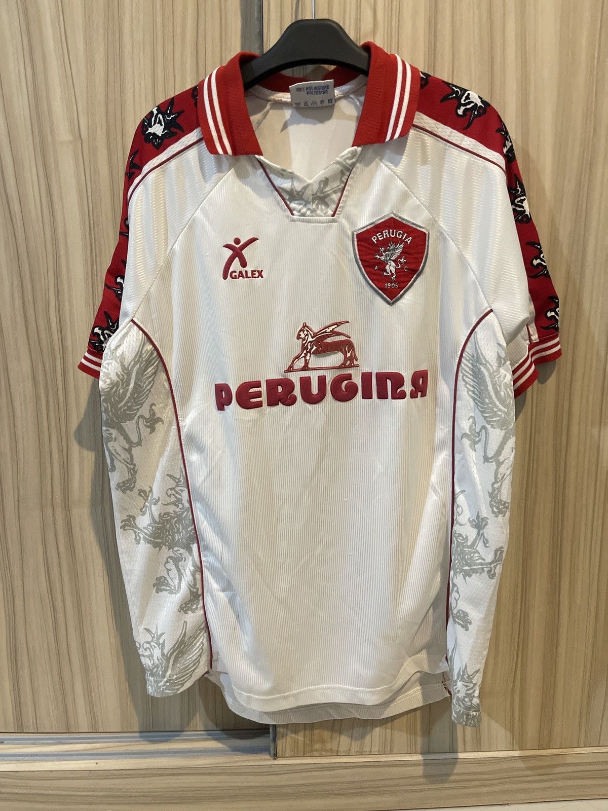 image of Vintage Perugia 1999/2000 Jersey in White, Men's (Size XL)