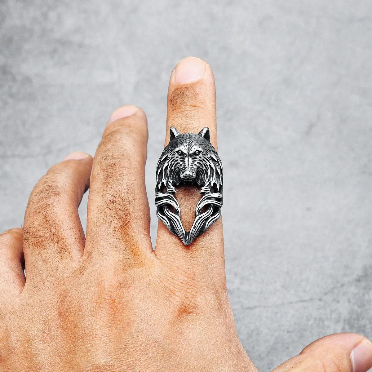Jewelry Fox Ring Streetwear Jewelry Fashion Gift Size ONE SIZE - 4 Thumbnail