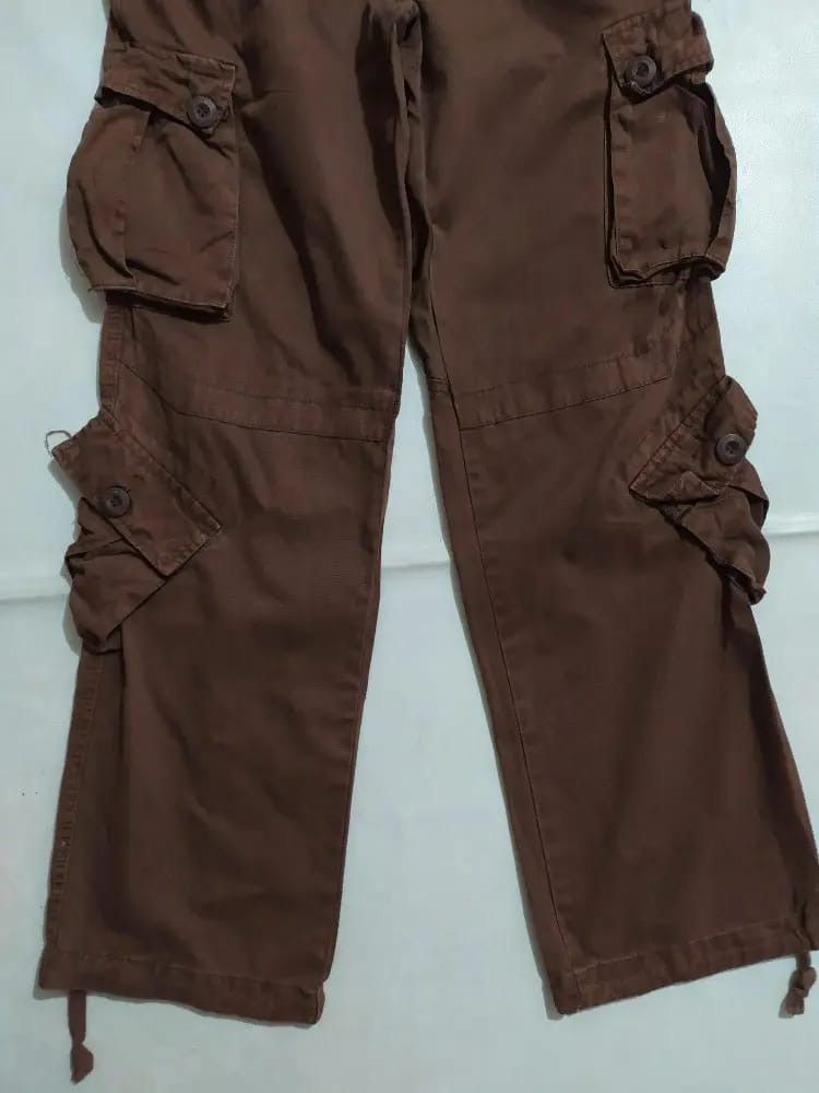 Japanese Brand Macthstick Cargo Pants Multipocket Tactical Size US 32 / EU 48 - 3 Thumbnail
