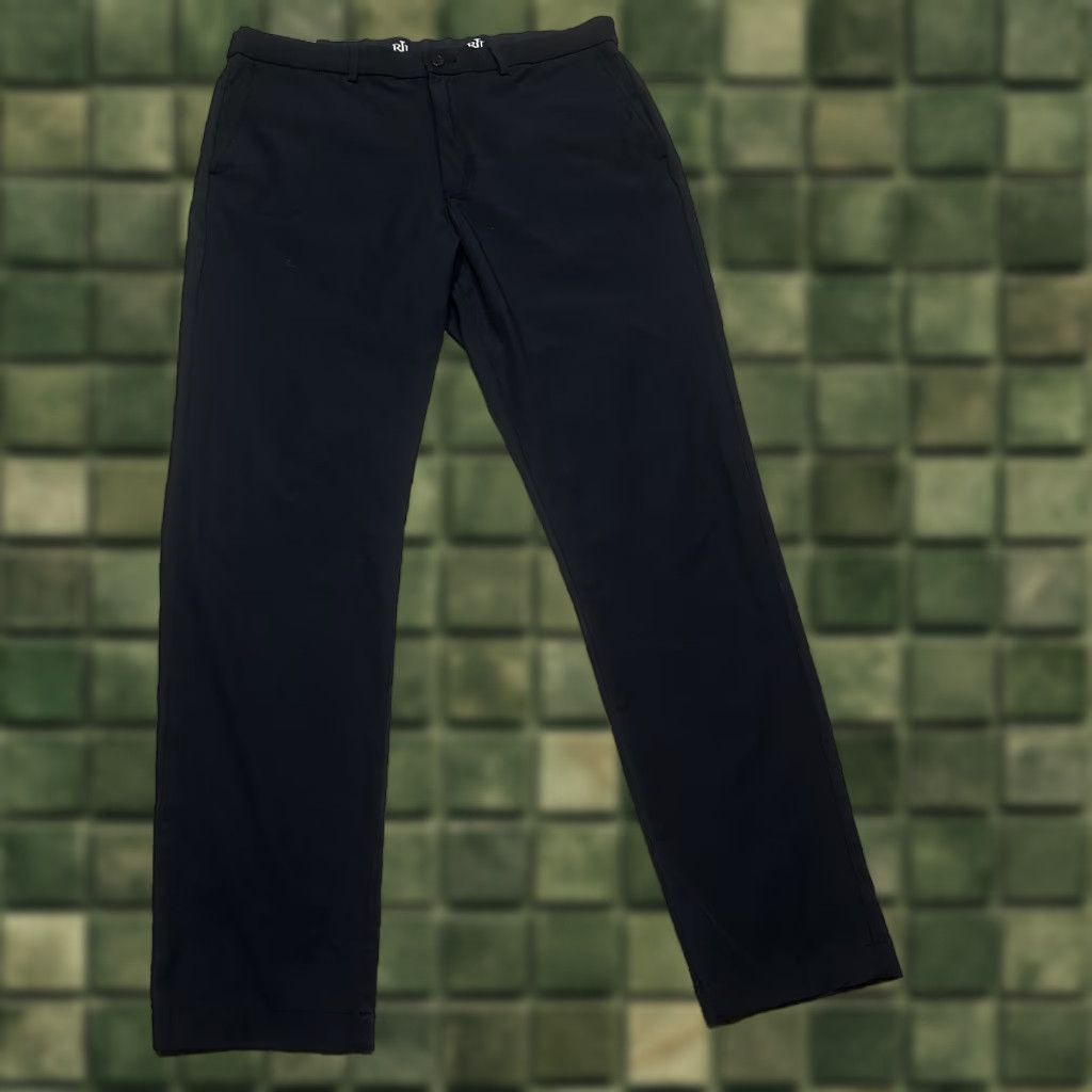 Ralph Lauren Ralph Lauren Black Label Performance Pants 36x32 Mens Black Stretch Golf Size US 36 / EU 52 - 1 Thumbnail