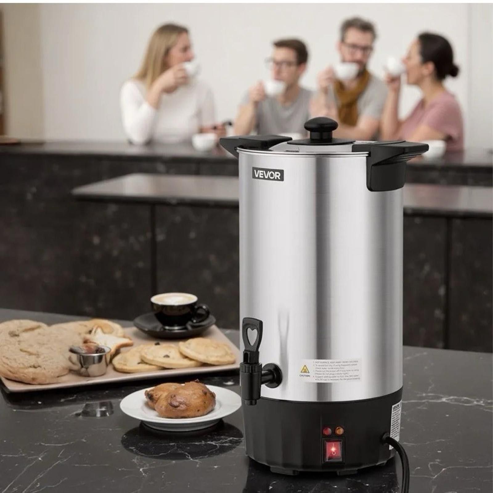 Other Vevor Electric Coffee Urn Wnskft10 Commercial Coffee Maker Size ONE SIZE - 8 Thumbnail