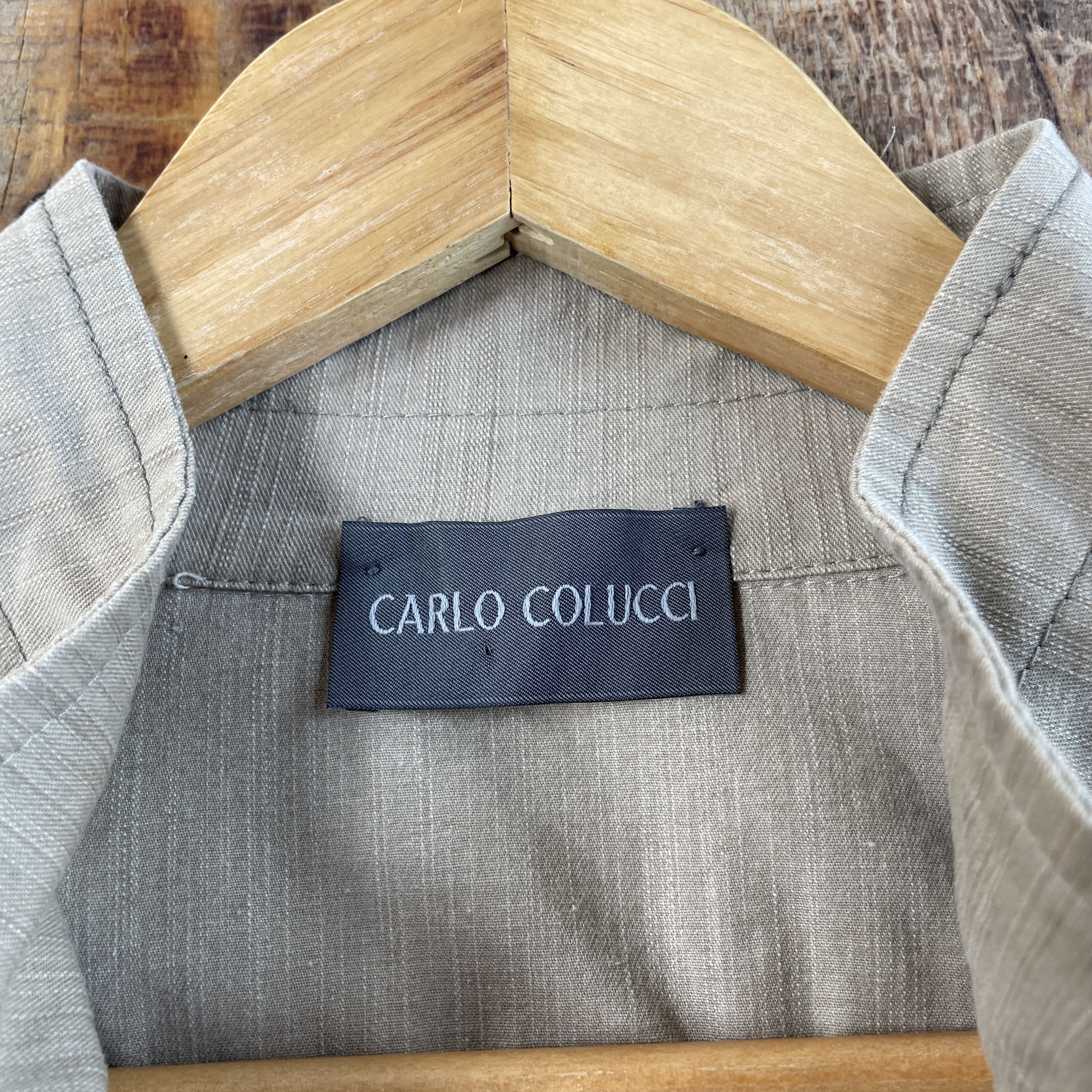 Carlo Colucci Carlo Colucci Vintage 1/4 Zip Textured Pullover Size EUR 52 Size US L / EU 52-54 / 3 - 7 Thumbnail