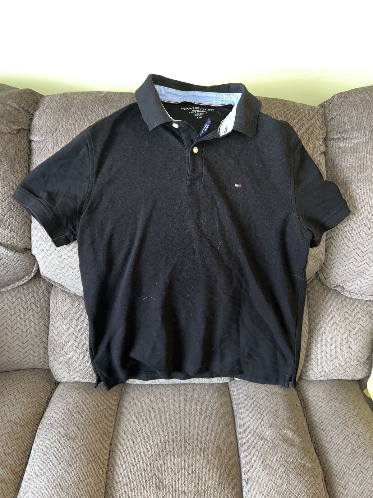 Tommy Hilfiger Tommy Hilfiger Regular Fit Polo Size US L / EU 52-54 / 3 - 1 Thumbnail