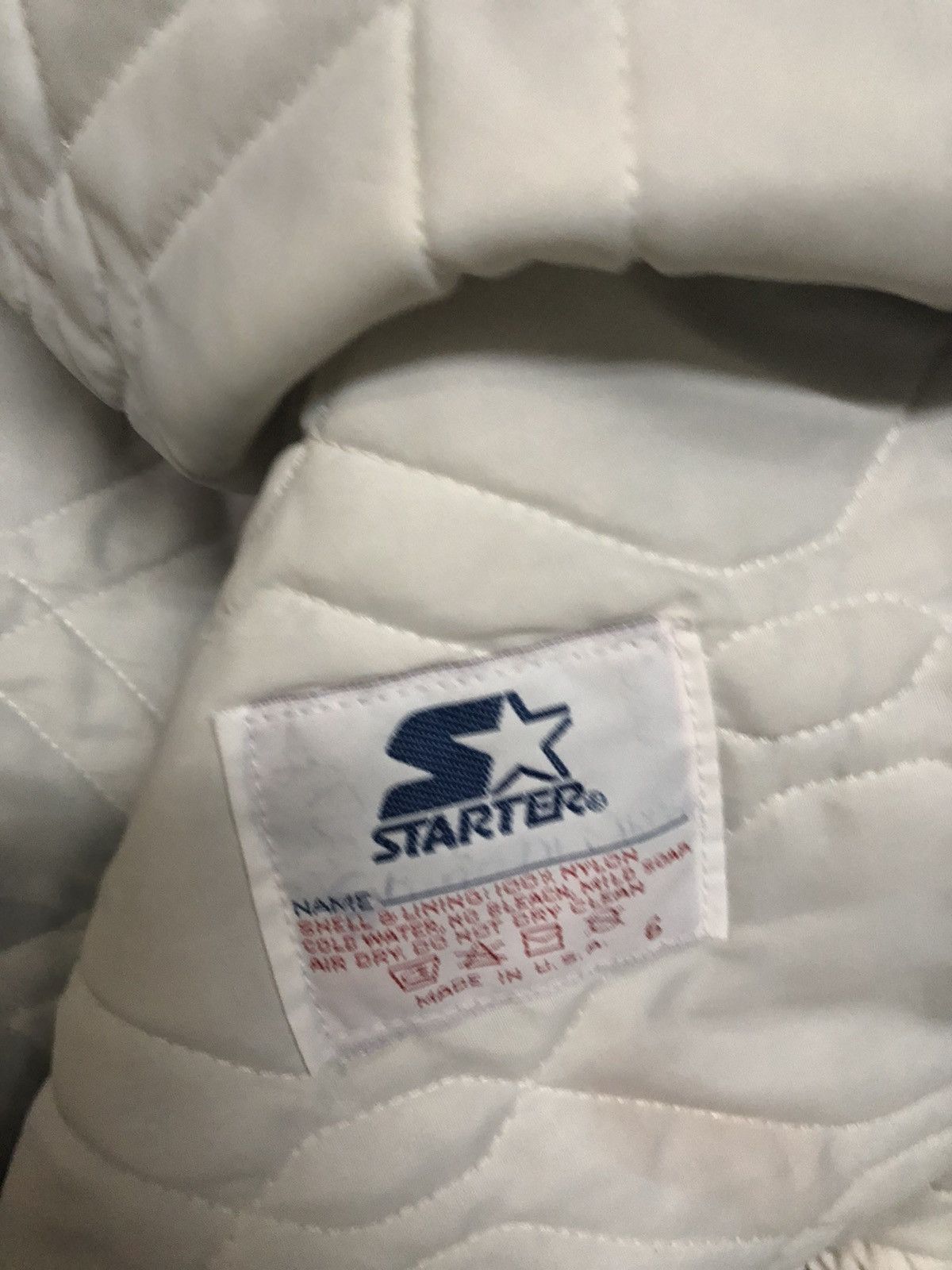 Starter × Vintage 90s Vintage Oakland Raiders Starter Jacket Size US M / EU 48-50 / 2 - 3 Thumbnail
