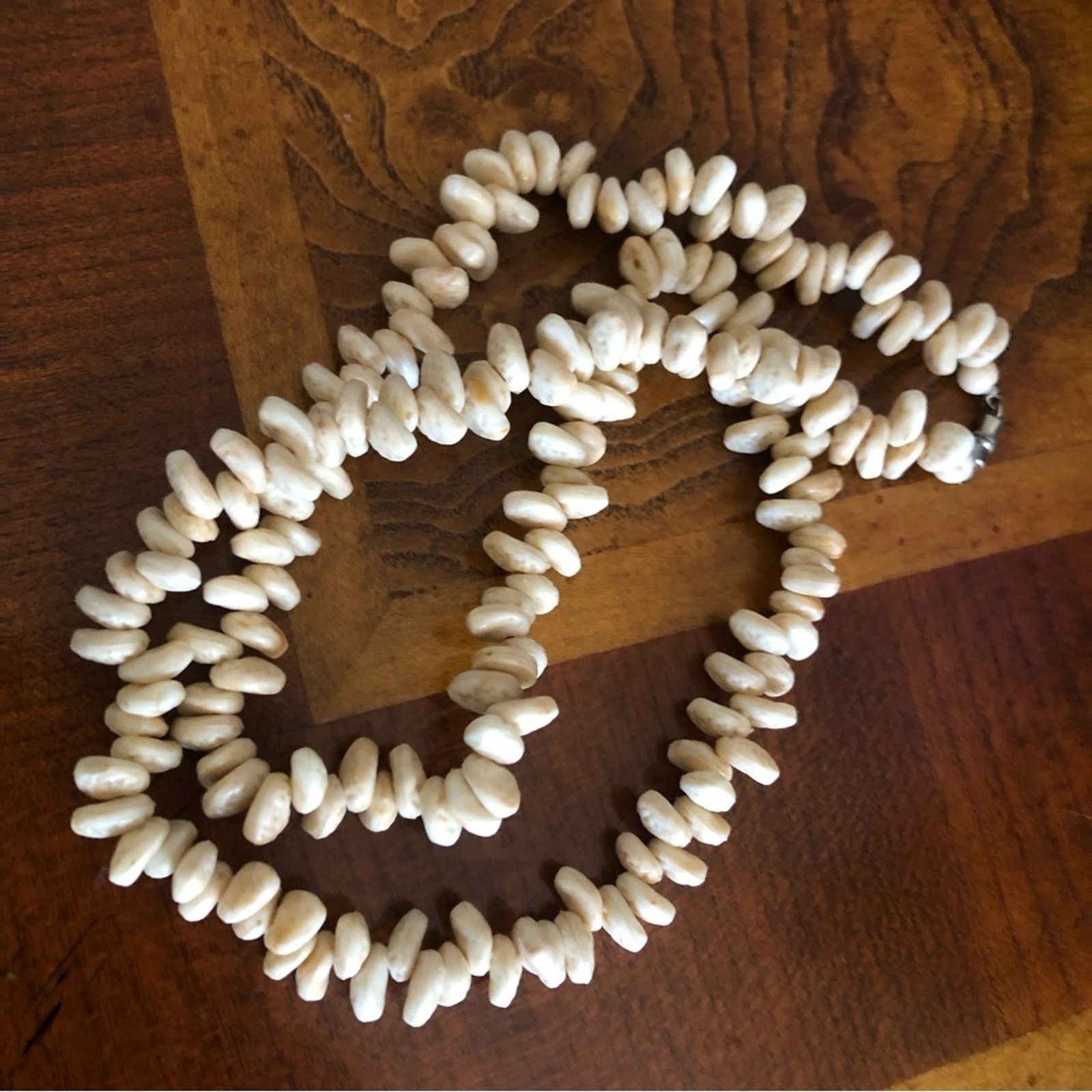 Vintage Vintage boho Scolecite beaded necklace Size ONE SIZE - 8 Thumbnail