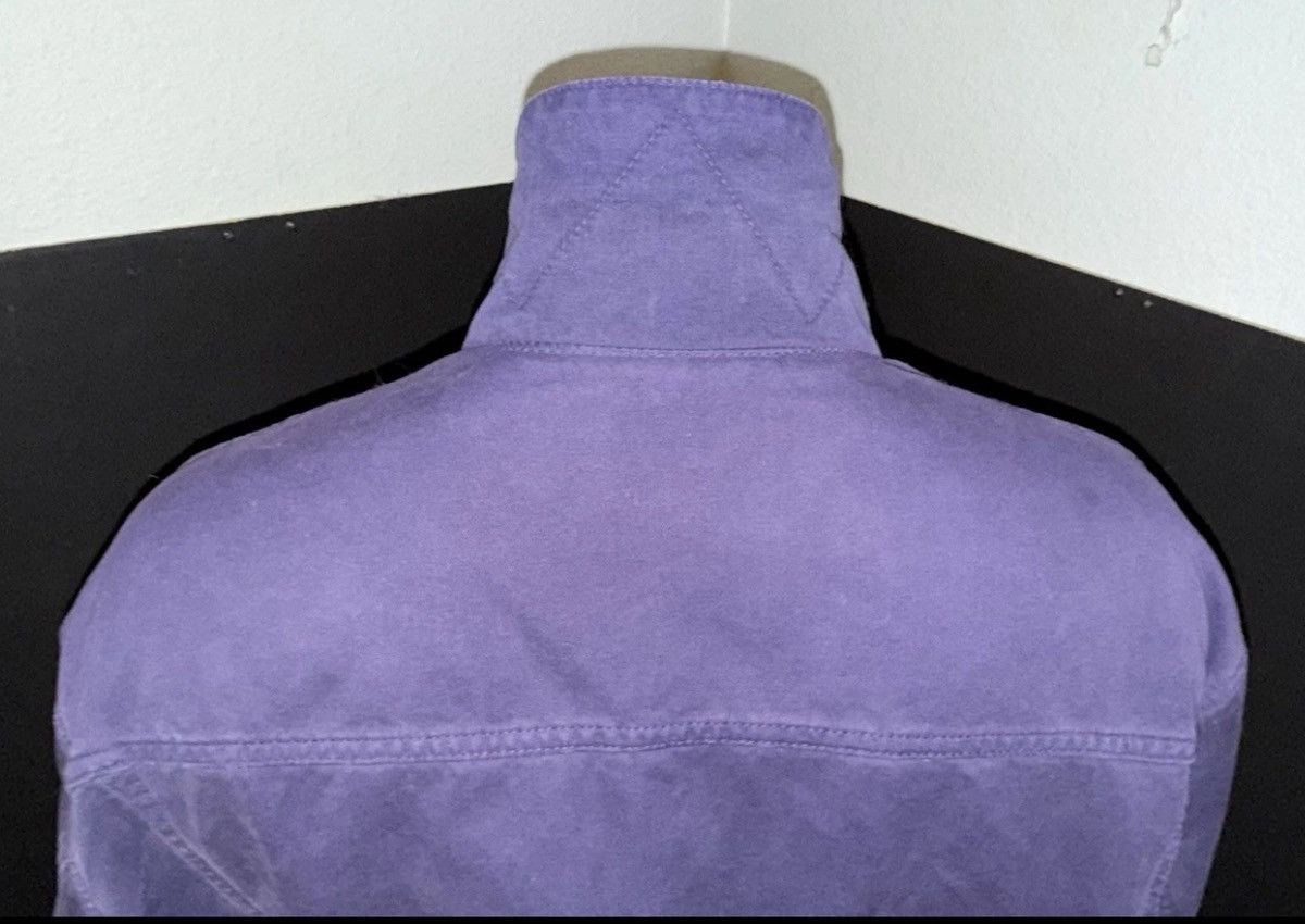 Other Versace V2, Purple Rayon Trucker Jacket, XXL 9/10 Size US XXL / EU 58 / 5 - 19 Thumbnail