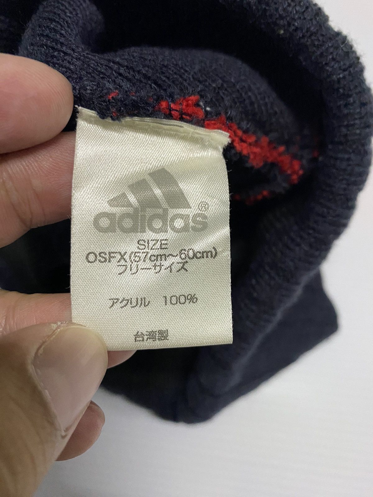 Adidas Adidas Small Logo Embroidery Beanie Hat Size ONE SIZE - 4 Thumbnail