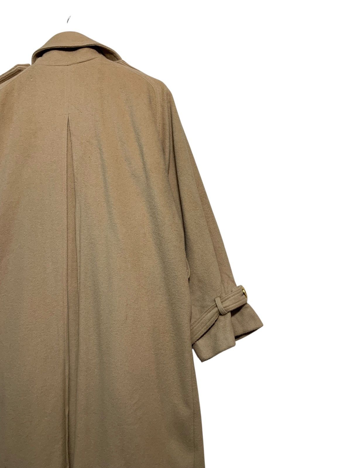 Celine 🔥VTG CELINE WOOL TRENCH COATS DOUBLE BREAST Size L / US 10 / IT 46 - 6 Thumbnail