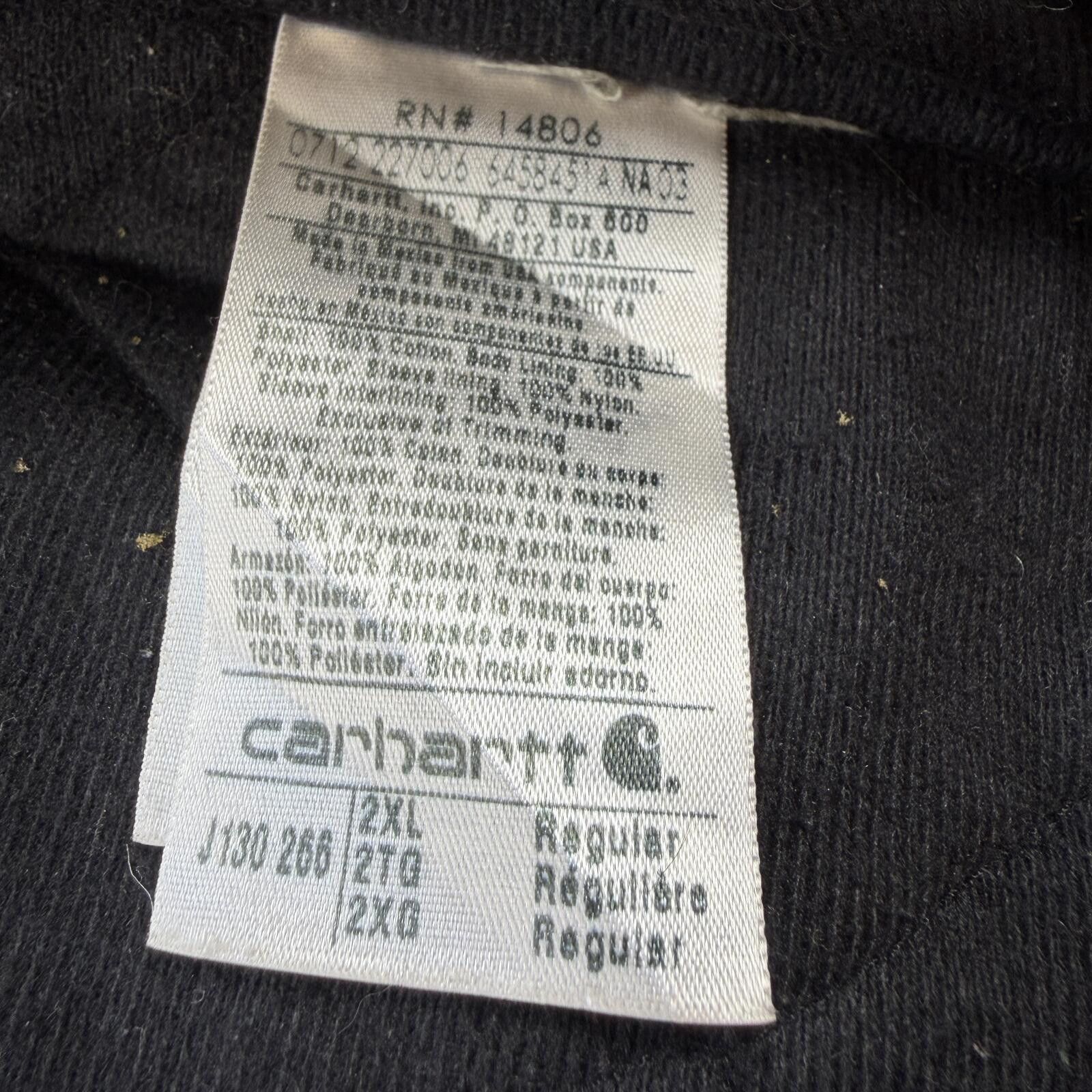 Carhartt Vintage Carhartt Active Jacket Tan Duck Canvas Workwear 2XL Size US XXL / EU 58 / 5 - 8 Thumbnail