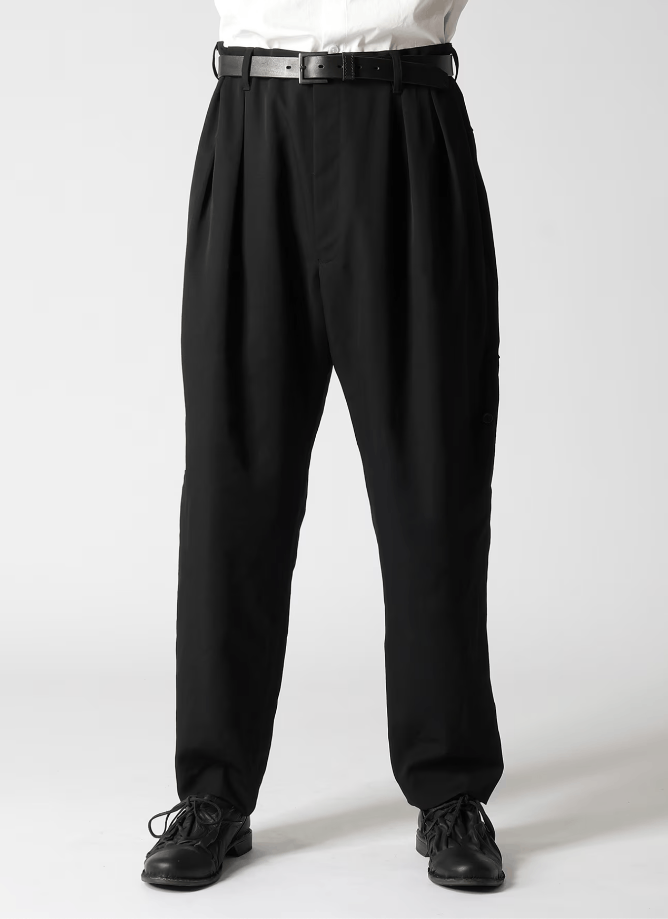 Yohji Yamamoto Yohji Yamamoto Pour Homme W/Gabardine SIDE POCKET PANTS Size US 32 / EU 48 - 3 Thumbnail