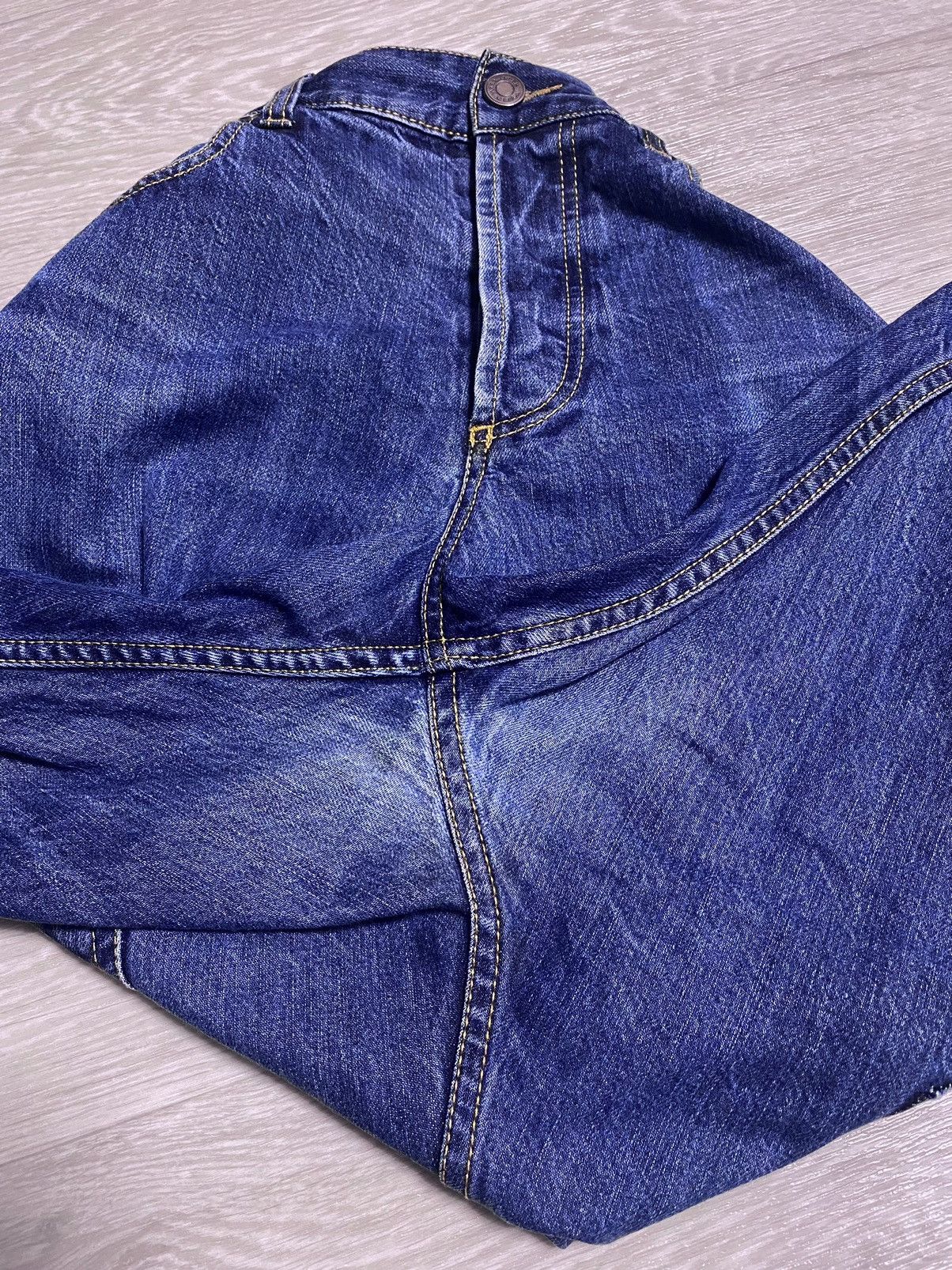 Alexander McQueen Alexander McQueen Main Line 2011 Washed Selvedge Denim Jeans Size US 34 / EU 50 - 23 Thumbnail