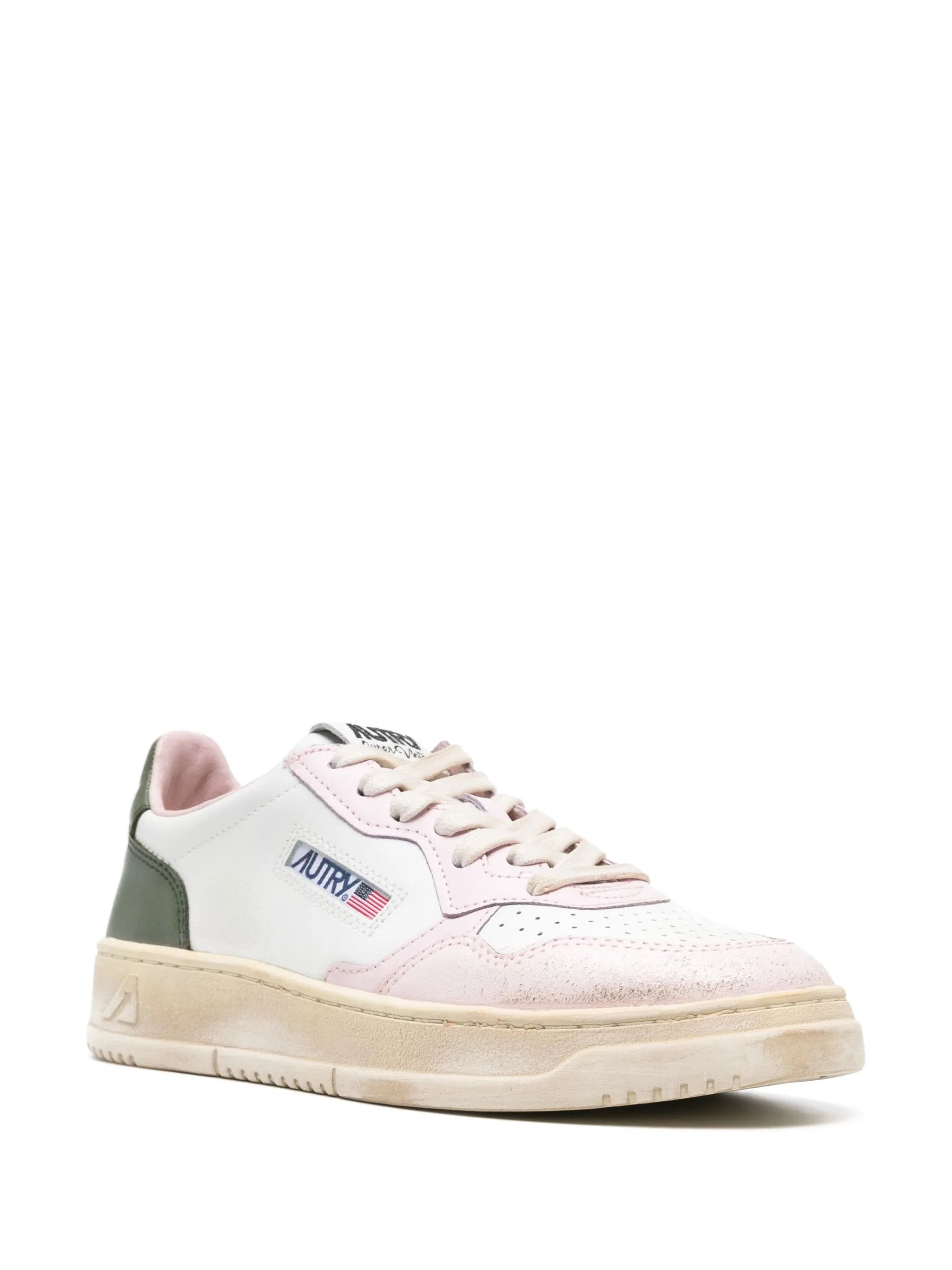 AUTRY o1y0725 Leather Low-Top Sneakers in Multicolor Size US 6 / IT 36 - 2 Thumbnail