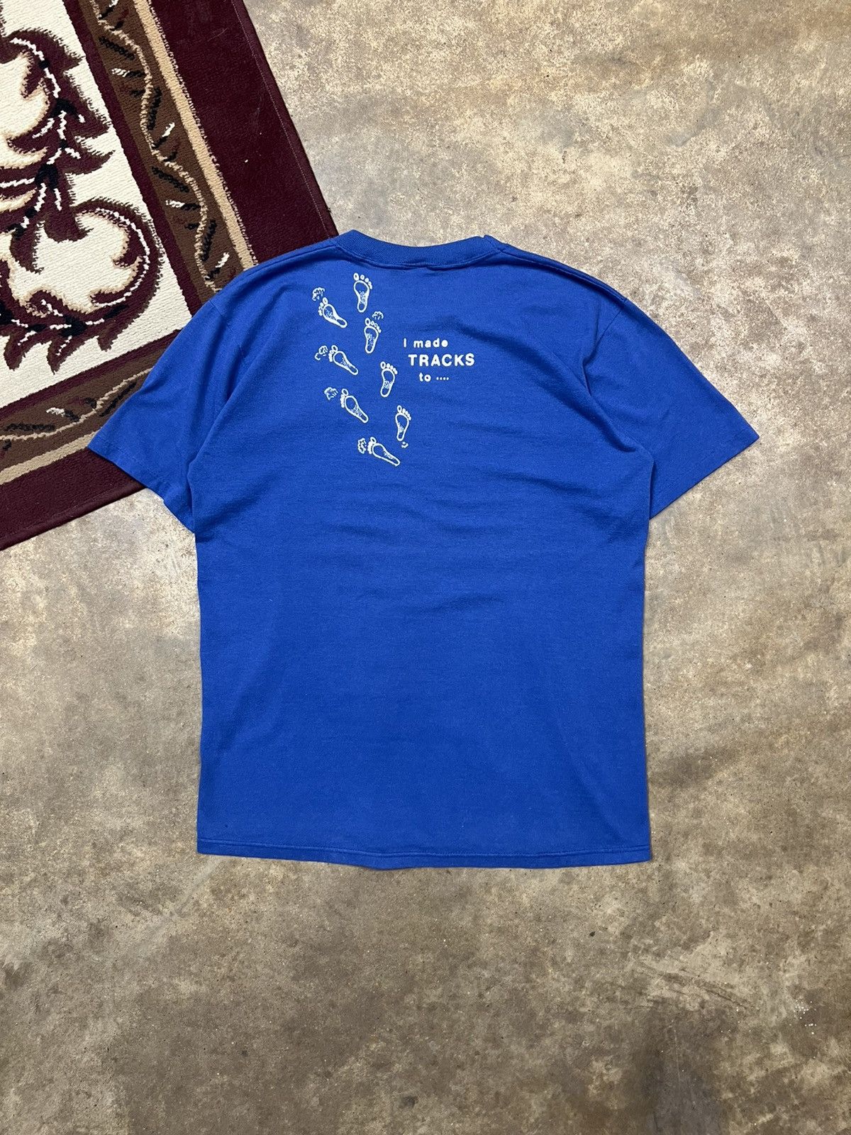 Russell Athletic × Vintage 80s Russell Athletic Mount St. Helen Tee Size US L / EU 52-54 / 3 - 2 Thumbnail