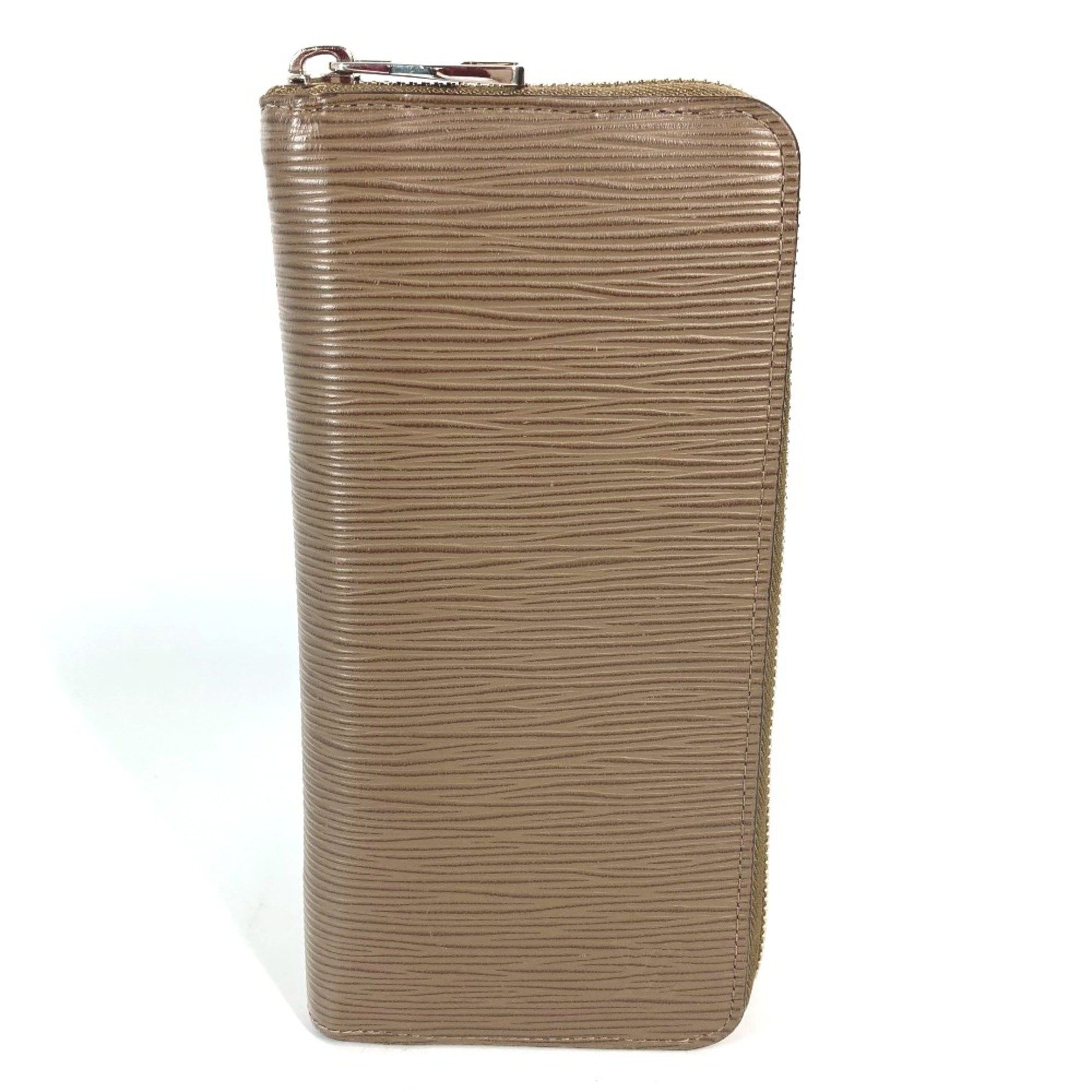 Louis Vuitton Louis Vuitton M60967 Epi Zip Around Long Wallet Taupe Brown Size ONE SIZE - 1 Thumbnail