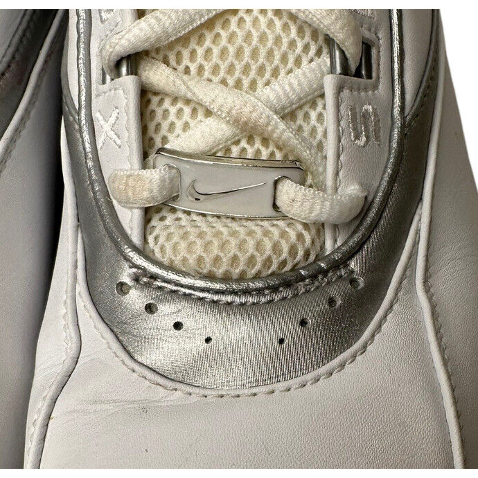 Nike Vtg 2003 NIKE SHOX STATUS TB WHITE SILVER BB4 VC 306705-10 Size US 7.5 / IT 37.5 - 7 Thumbnail