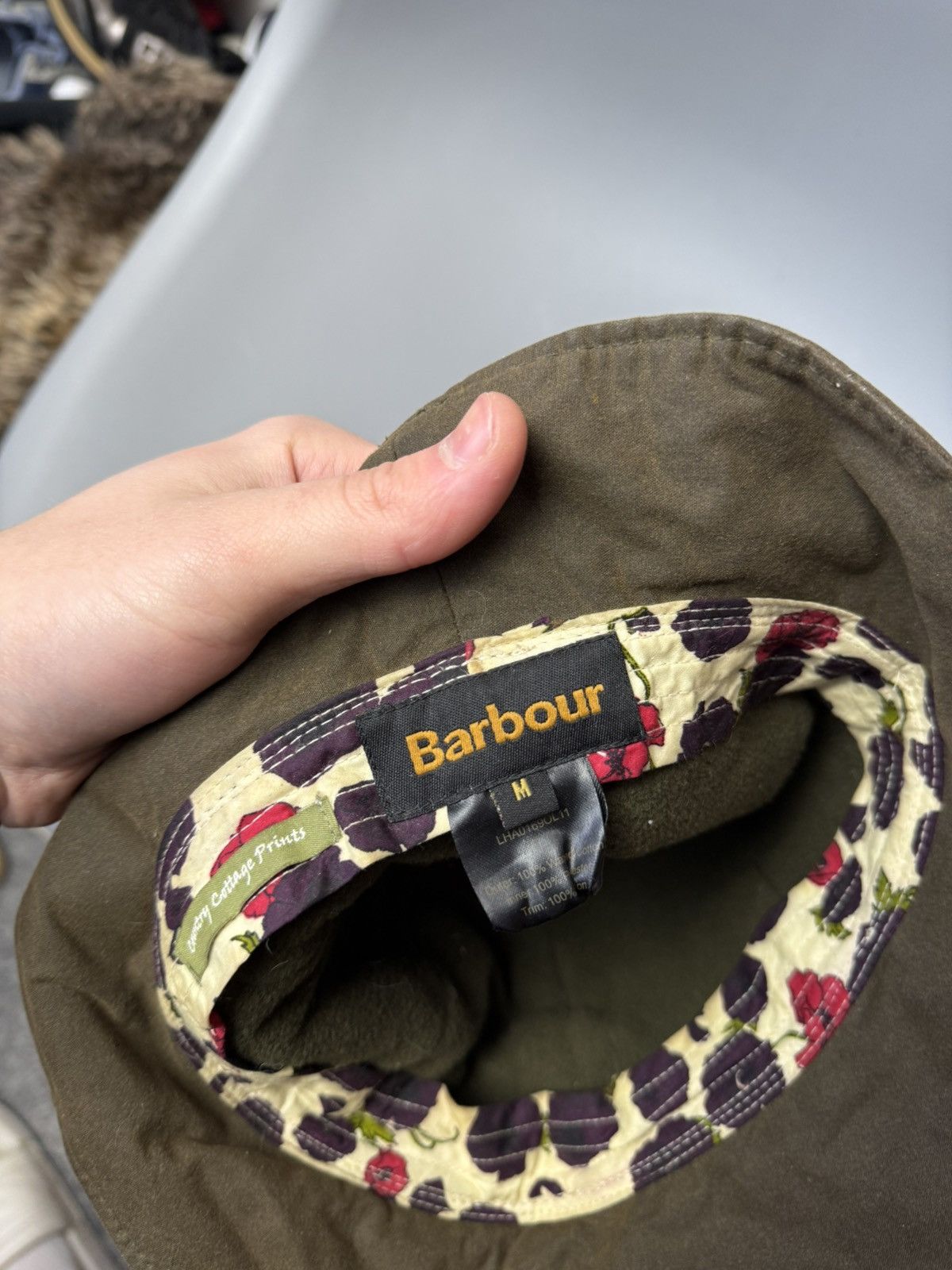 Barbour Vintage Barbour Panama Hat Wax Size ONE SIZE - 9 Thumbnail