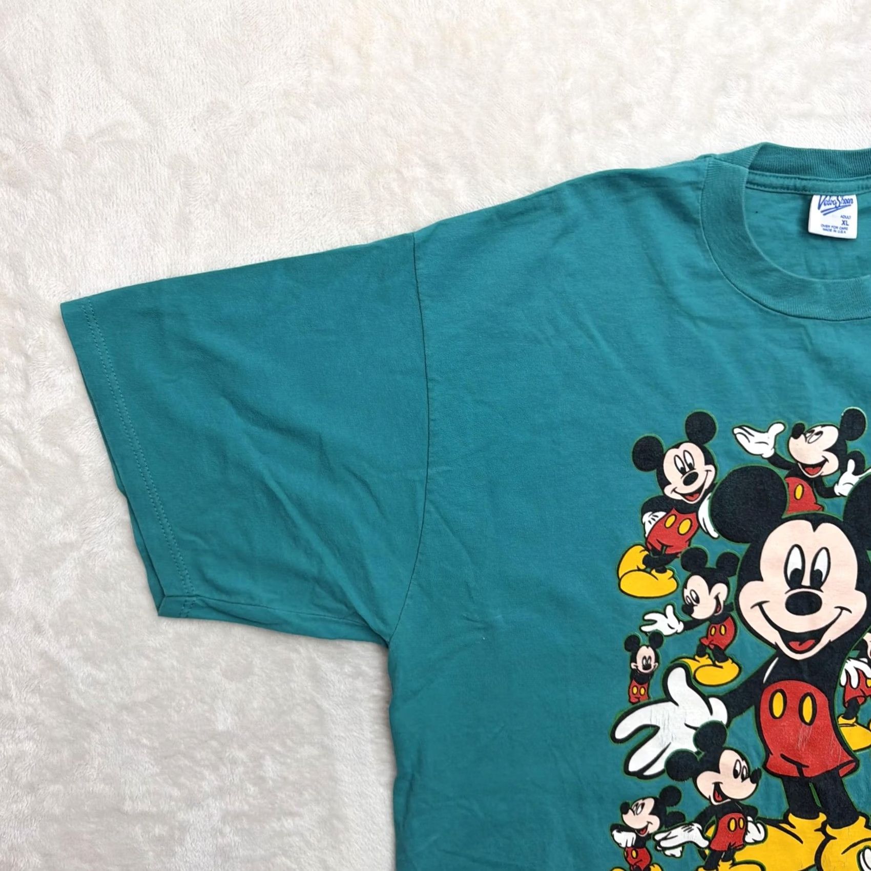 Velva Sheen VINTAGE Velva Sheen Mickey Mouse Minnesota Shirt Mens XL Green Disney Tee Size US XL / EU 56 / 4 - 7 Thumbnail