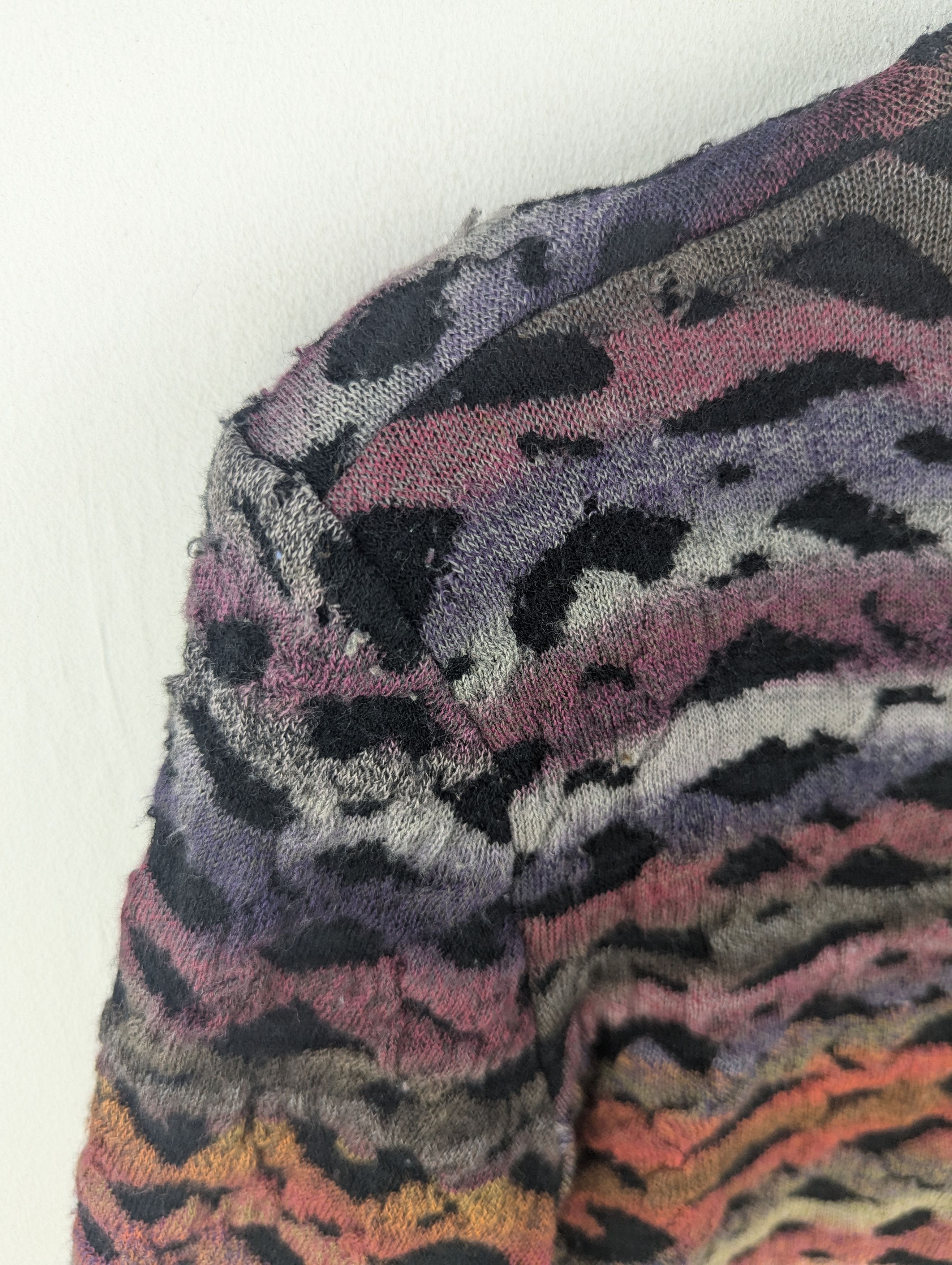 Aran Isles Knitwear × Japanese Brand × Vintage Vintage Coogi Style Wool Knit Sweater Cropped Distressed Size S / US 4 / IT 40 - 8 Thumbnail