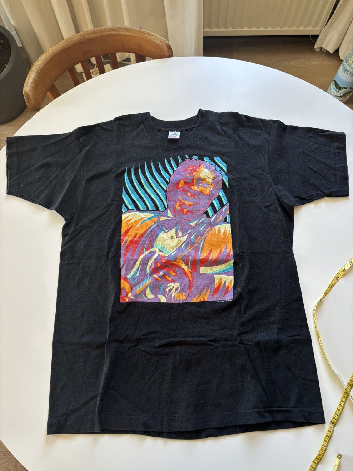 Vintage Chicago blues festival BB king tee 90s Size US XL / EU 56 / 4 - 1 Thumbnail