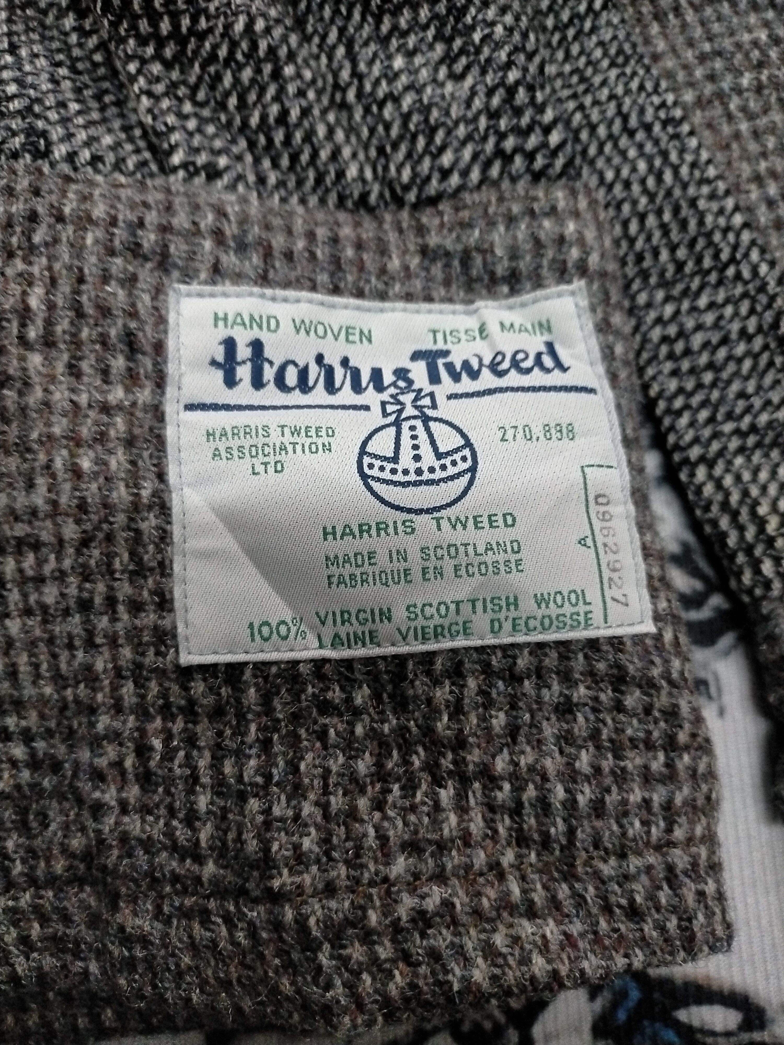 Harris Tweed Harris Tweed Wool Scottish Rare Design Jacket Size US M / EU 48-50 / 2 - 4 Thumbnail