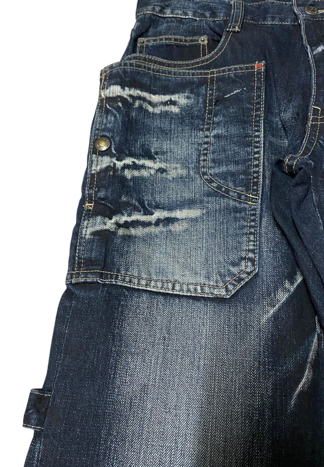 PPFM Very Rare Vintage Japanese Brand PPFM Tactical Jeans 2000s Size US 32 / EU 48 - 5 Thumbnail