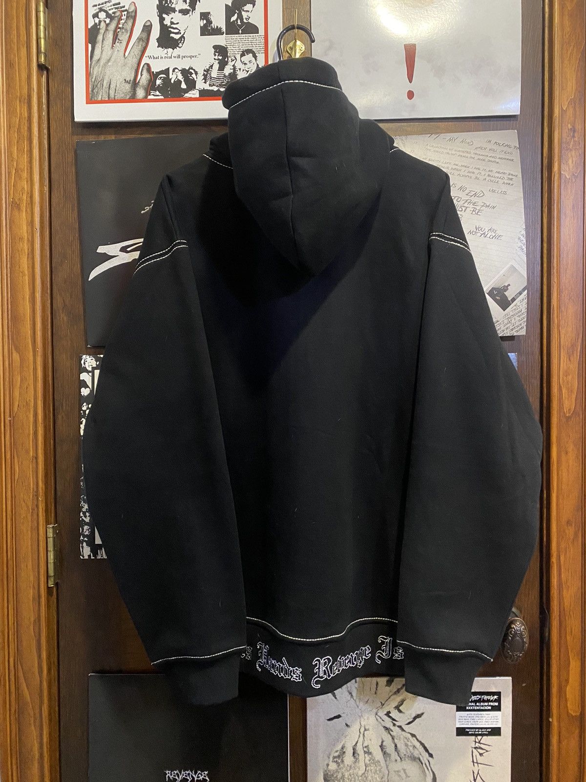 Revenge Bred Contrast Zip Up Hoodie Size US XL / EU 56 / 4 - 2 Thumbnail