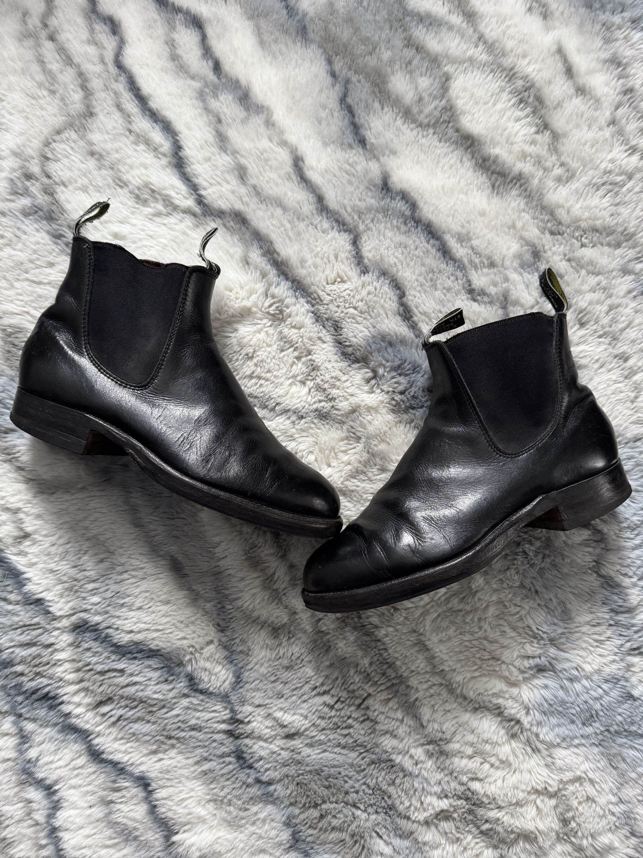 R.M. Williams Unisex Australia Leather Chelsea Boots Shoes Size 5.5 G W Size US 6.5 / EU 39-40 - 1 Thumbnail