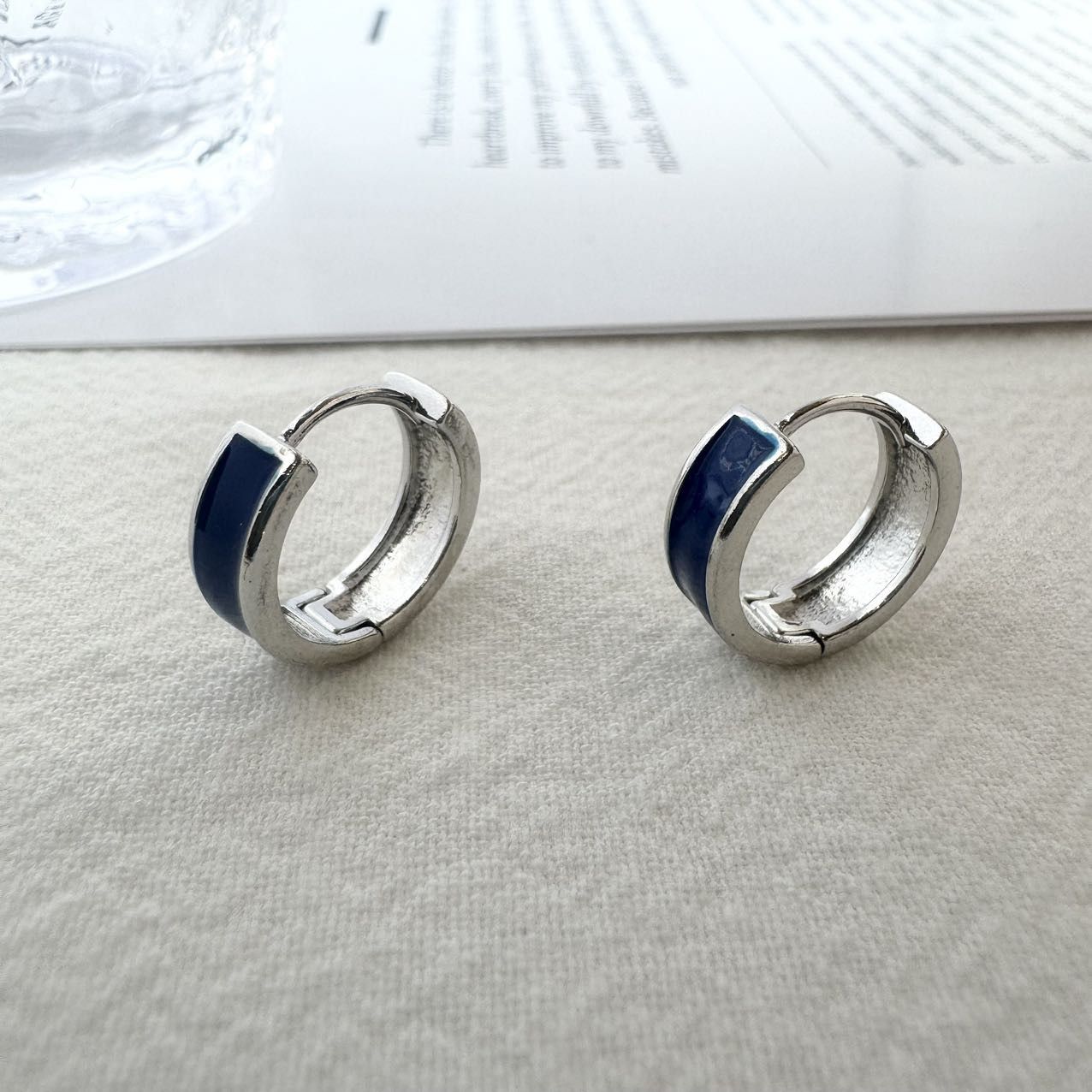 Other 15mm Small Hoop Earrings for Men Women Unisex Earrings Size ONE SIZE - 1 Thumbnail