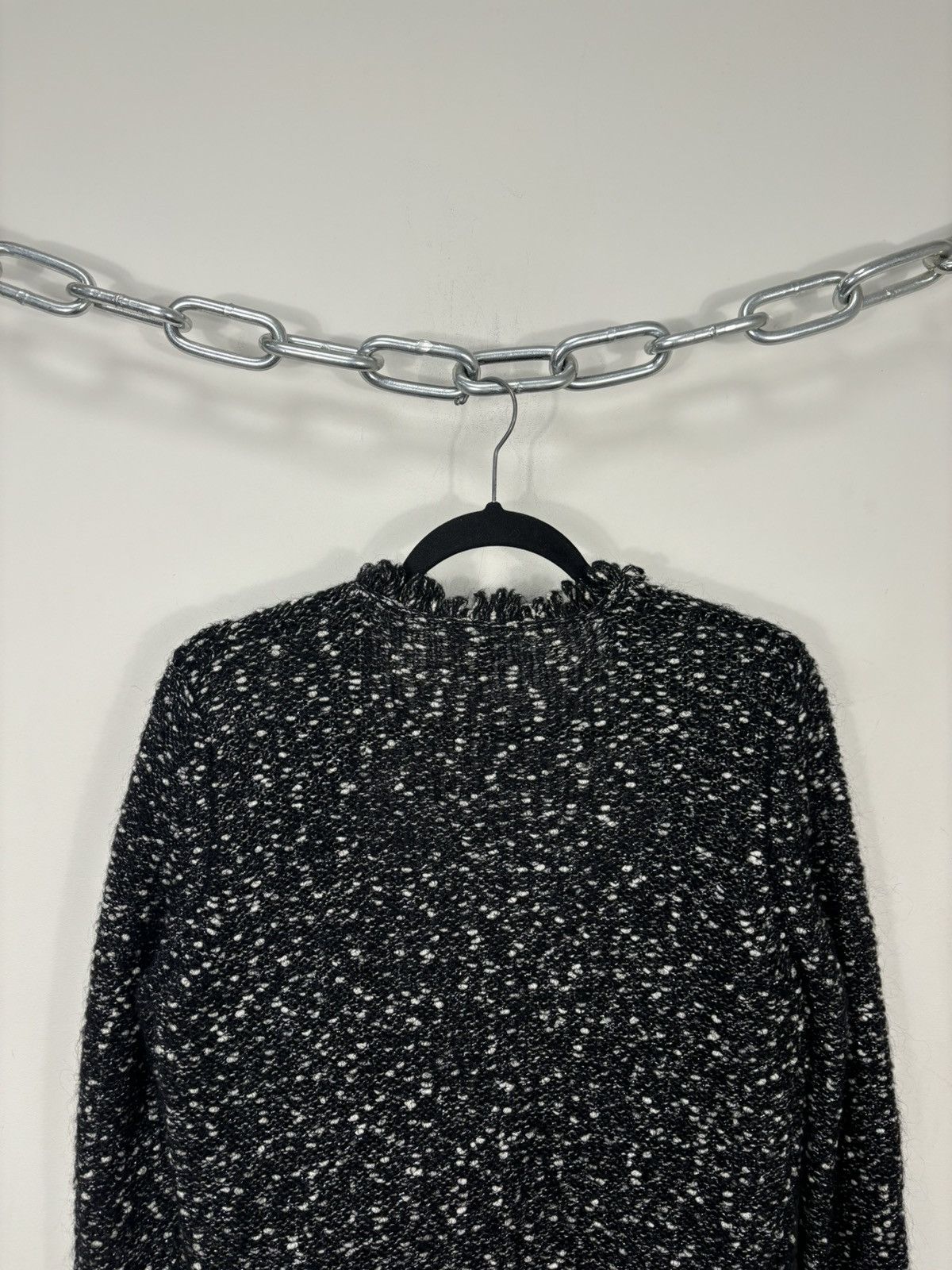 Escada Escada Abstract 1-Button Luxury Wool Mohair Cardigan Sweater Size S / US 4 / IT 40 - 13 Thumbnail