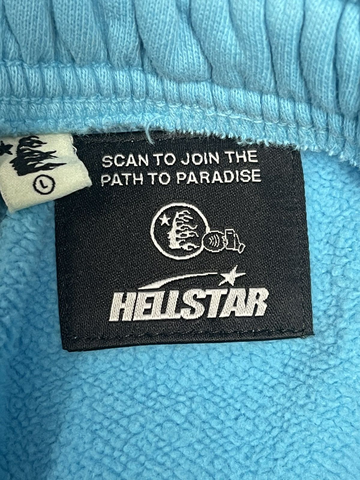 HELLSTAR Size L - Hellstar Studio Shorts Blue Flame Brand New! Size US 32 / EU 48 - 6 Thumbnail