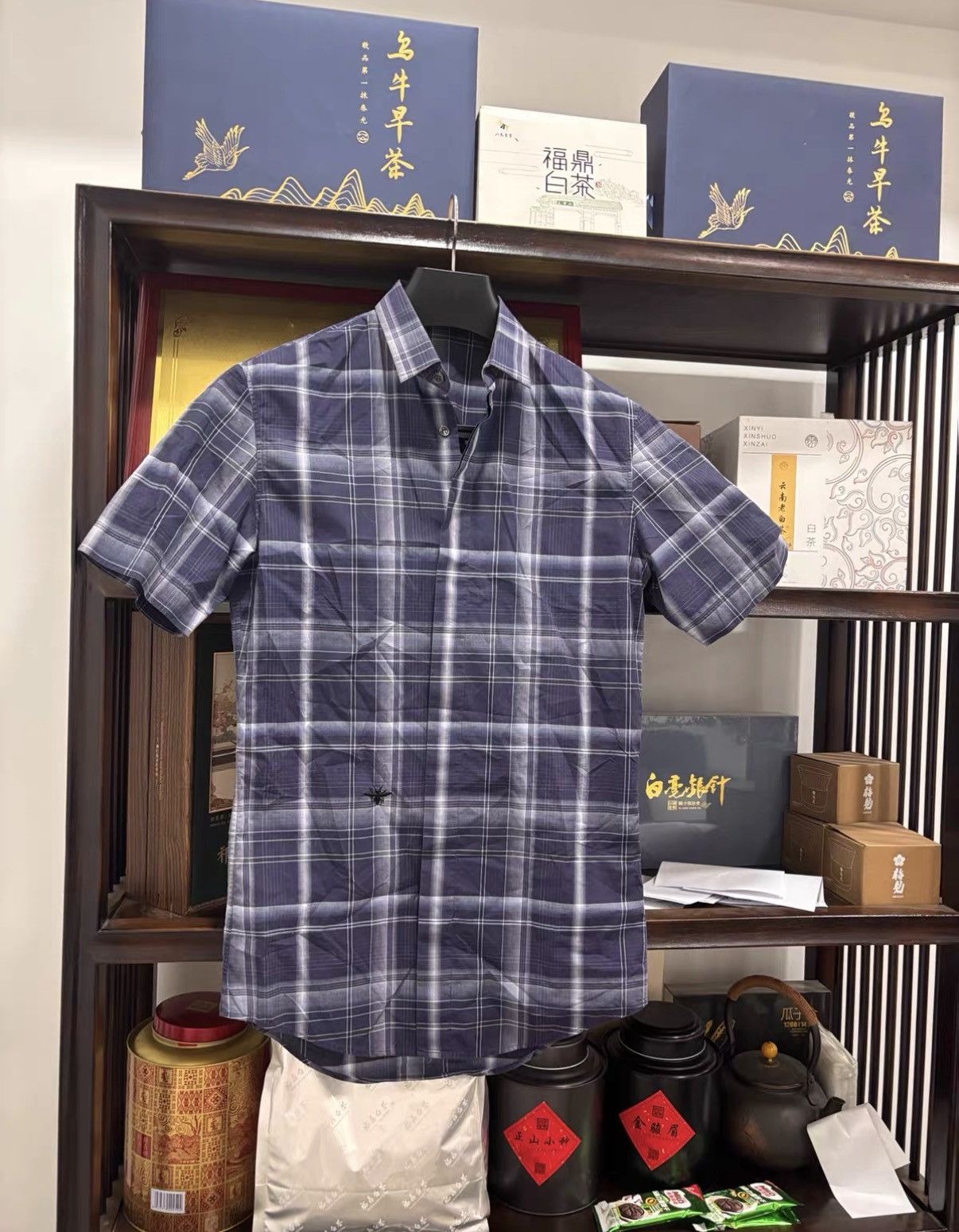 Dior Dior Short Sleeve Shirt J2 Size US XS / EU 42 / 0 - 1 Thumbnail