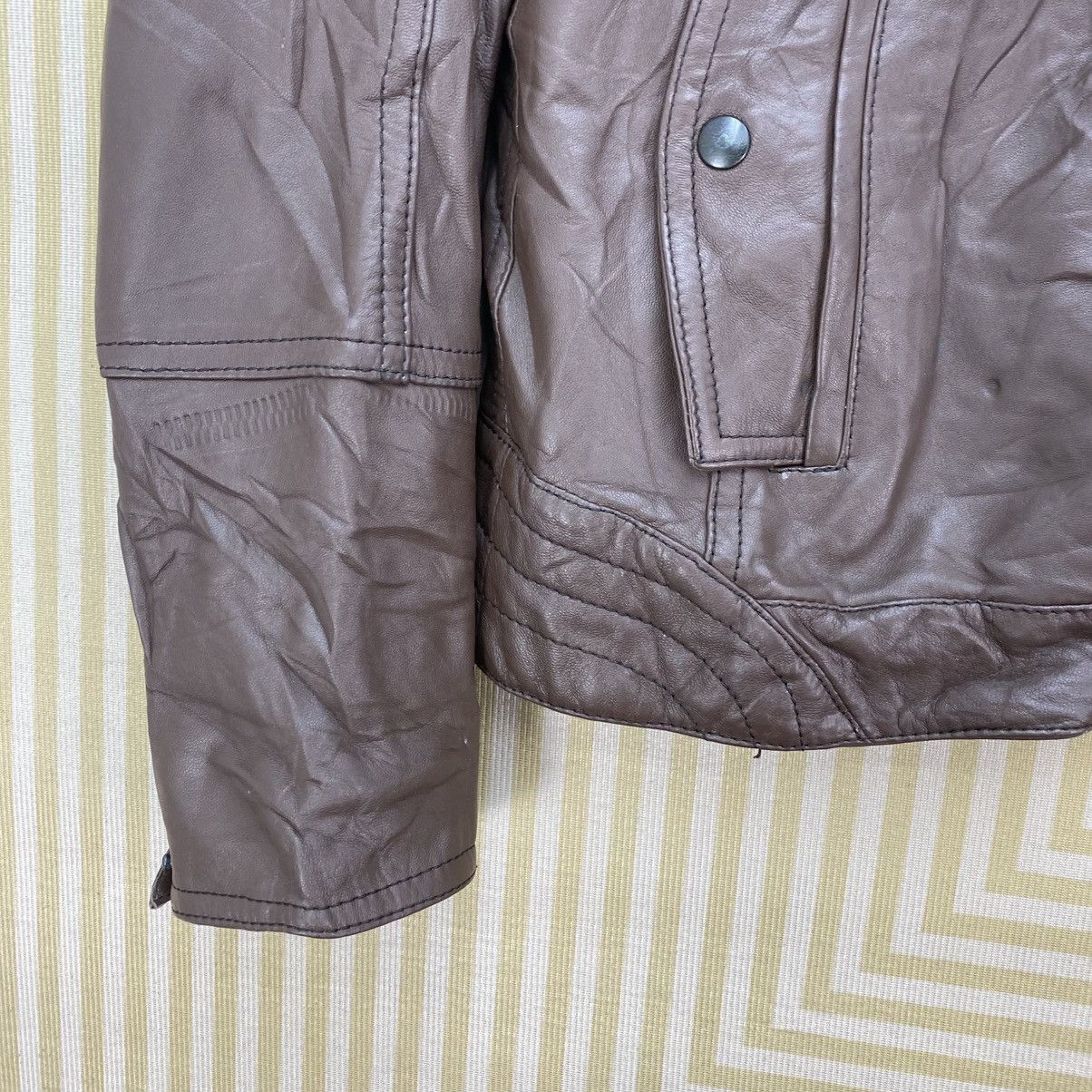 Vintage 🫶Vintage Vespa Genuinne Real Leather Jacket Size US M / EU 48-50 / 2 - 5 Thumbnail