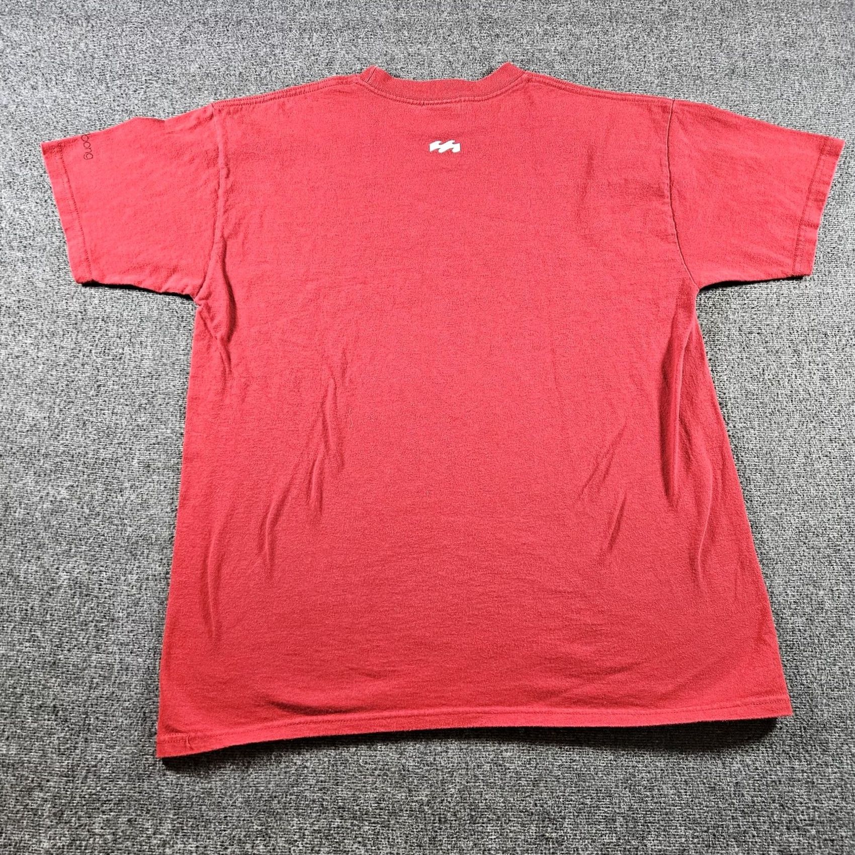 Billabong Billabong Shirt Mens L Red Logo Graphic Surf Skate Beach Tee Crewneck Cotton Size US L / EU 52-54 / 3 - 6 Thumbnail