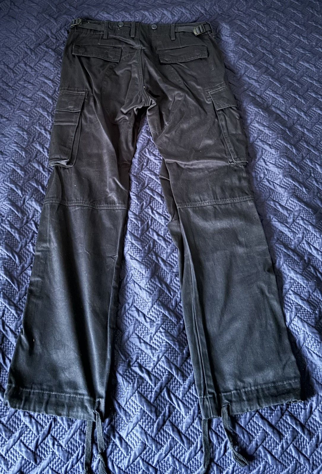 MNML × Vintage MNML Vintage Twill Cargo Pants Midnight Blue Size US 32 / EU 48 - 4 Thumbnail