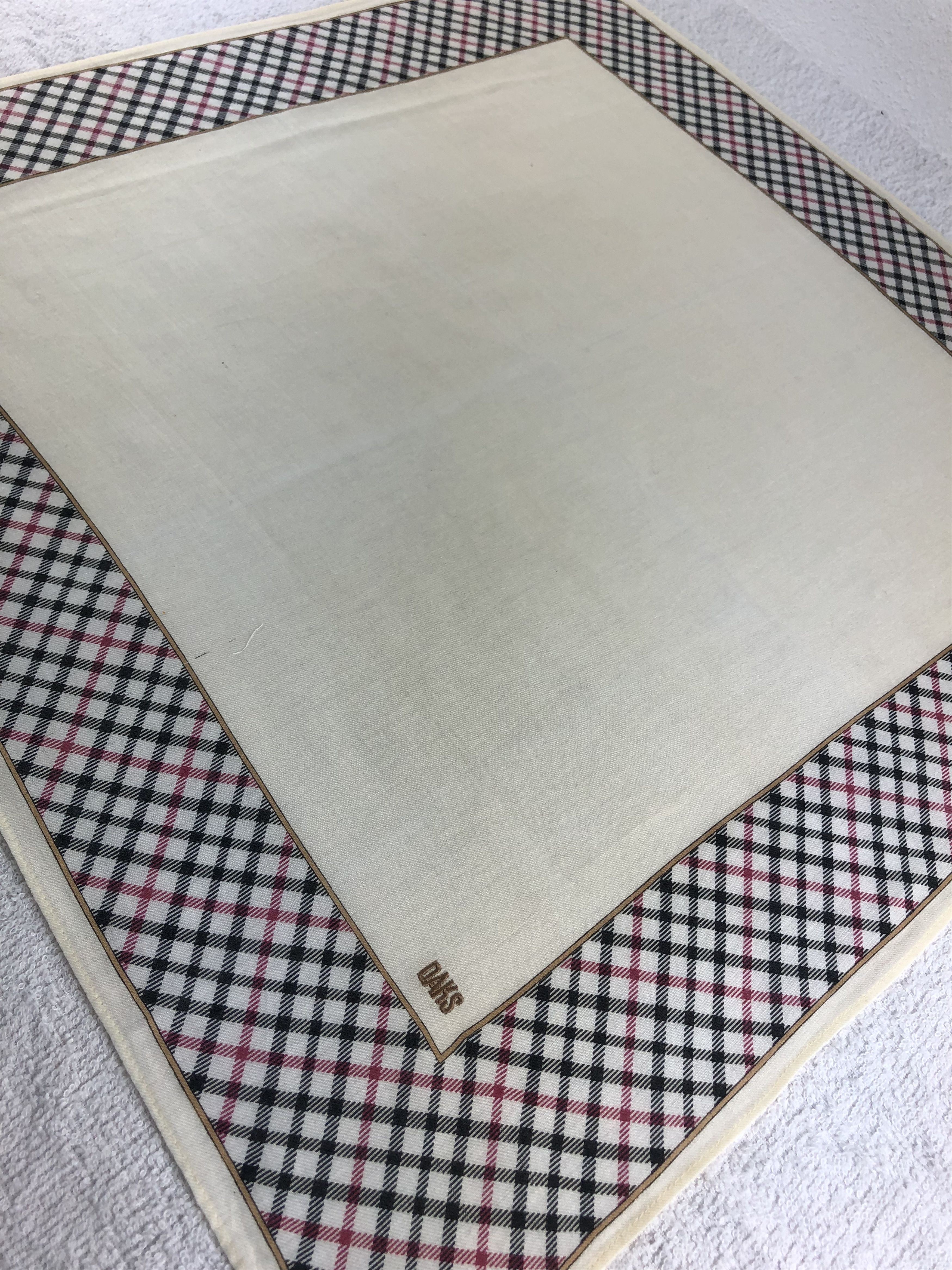 DAKS Daks London Handkerchief / Bandana / Neckerchief C178 Size ONE SIZE - 4 Thumbnail