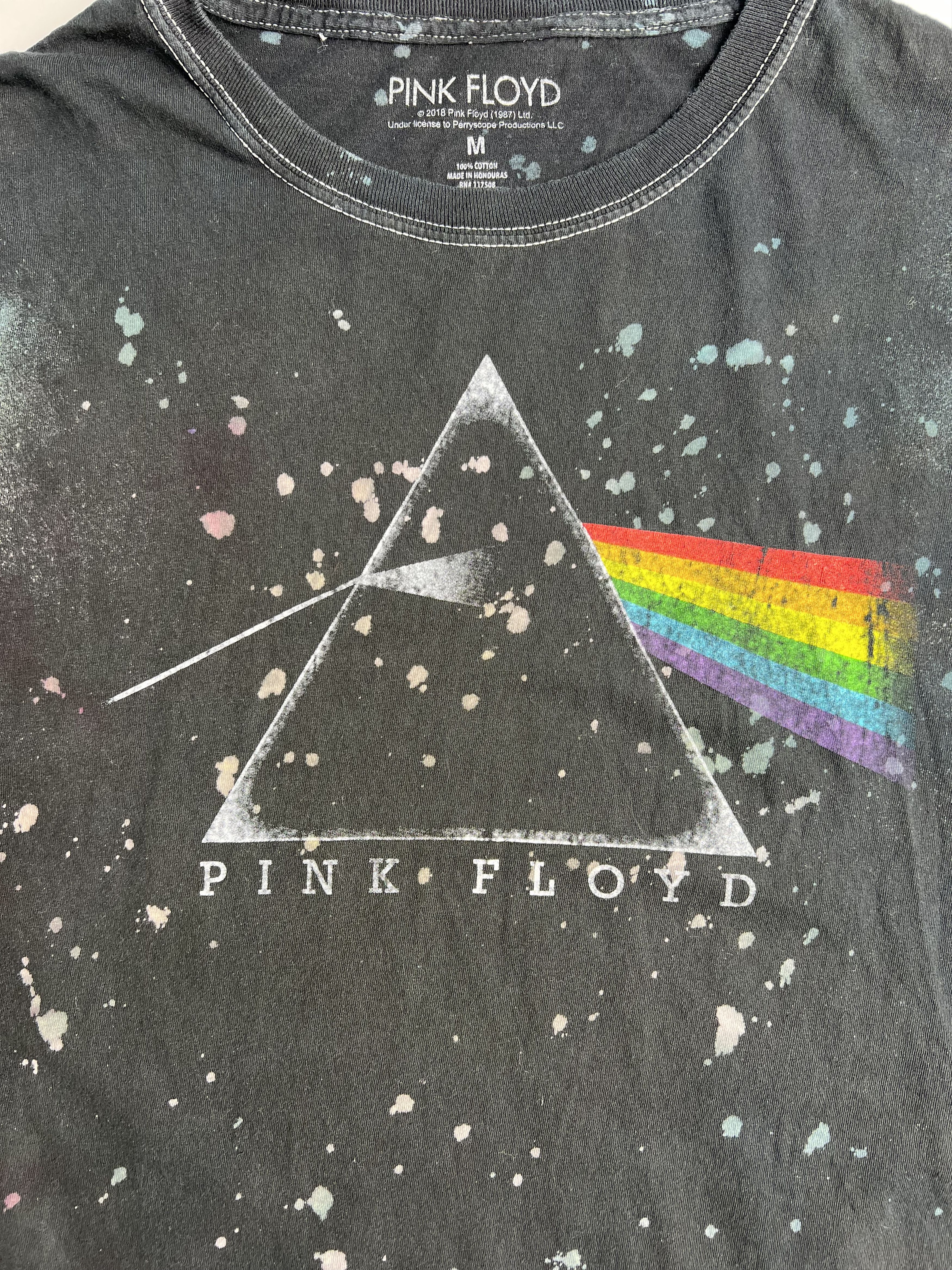 Band Tees × Pink Floyd × Rap Tees Pink Floyd Tie Dye T-Shirt Medium Size US M / EU 48-50 / 2 - 2 Thumbnail