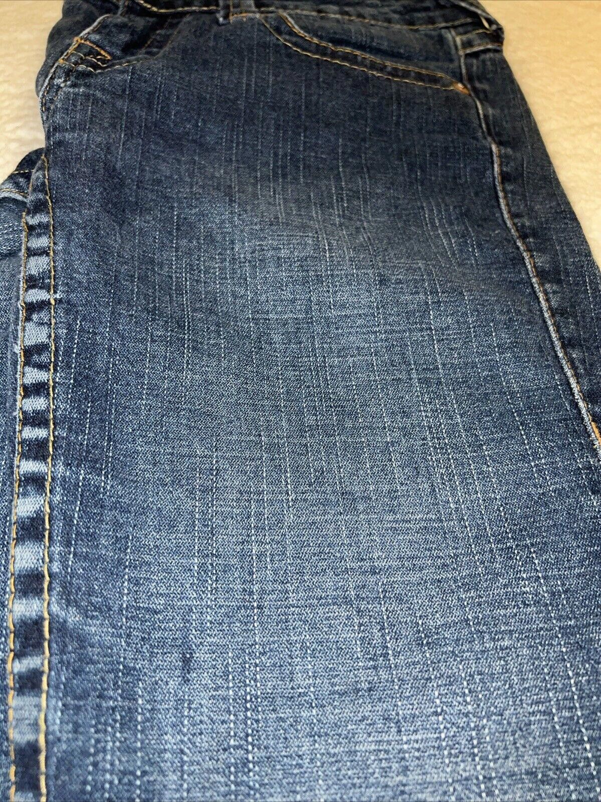 True Religion True Religion Skinny Jeans Women's Sz 29 Blue Back Flap Size 29" - 3 Thumbnail