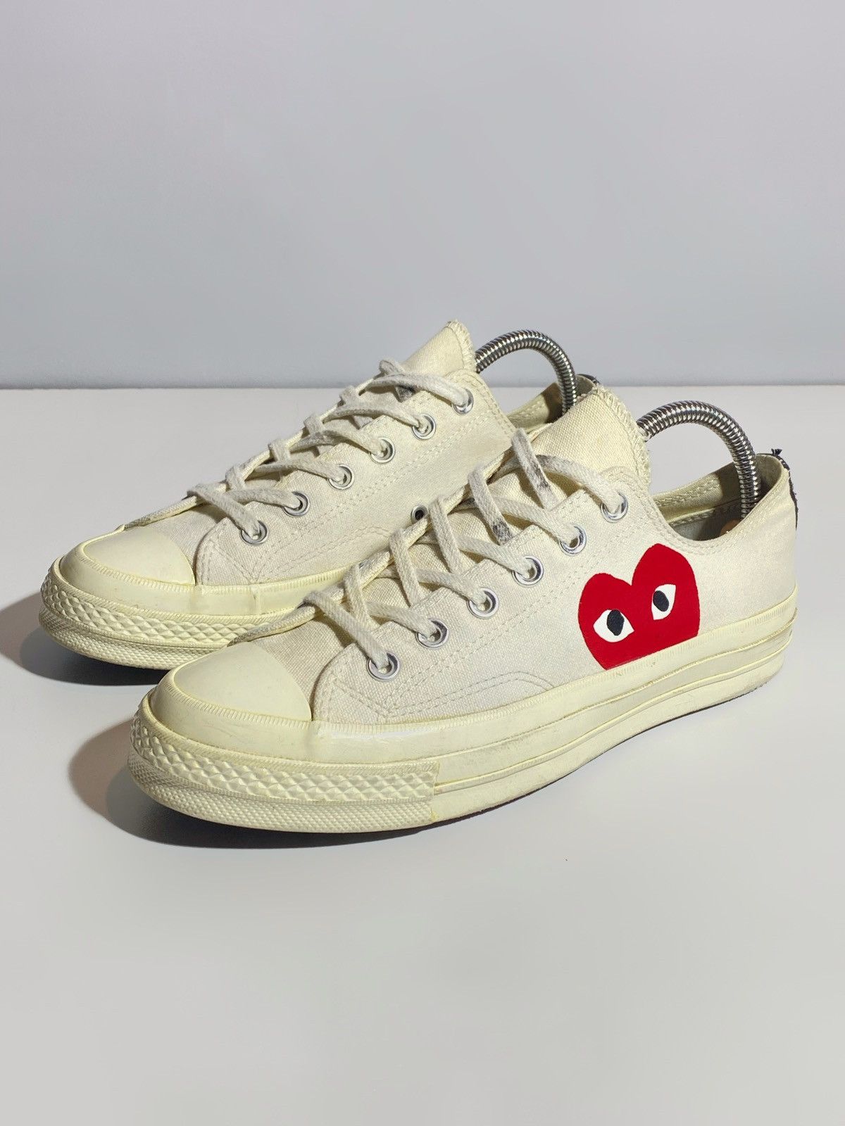 Comme des Garcons Converse PLAY Comme Des Garconc Canvas Chuck 70s Size US 7 / EU 40 - 2 Thumbnail