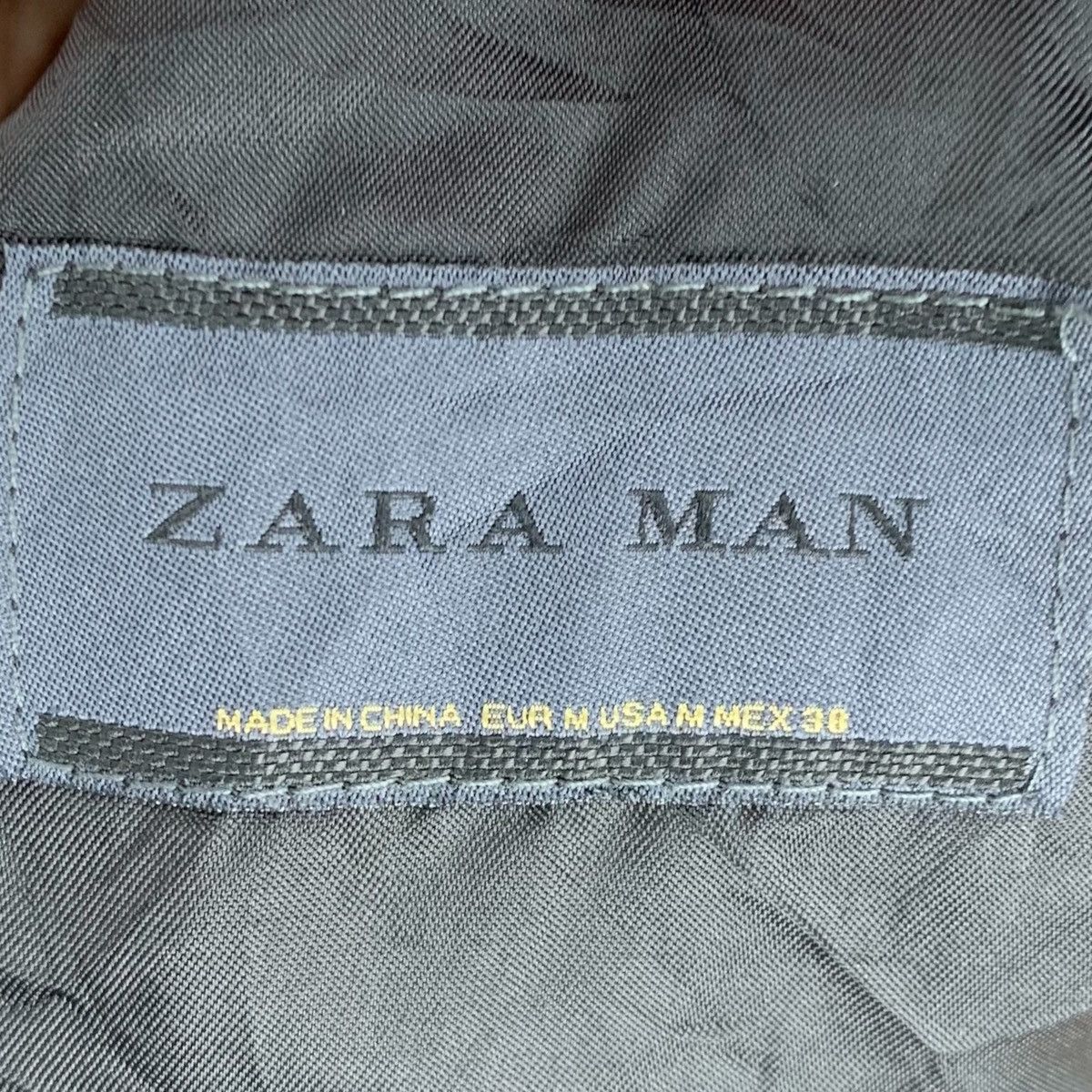 Zara ZARA MAN Fashion Designer Casualwear Peacoat Jacket Size US L / EU 52-54 / 3 - 6 Thumbnail