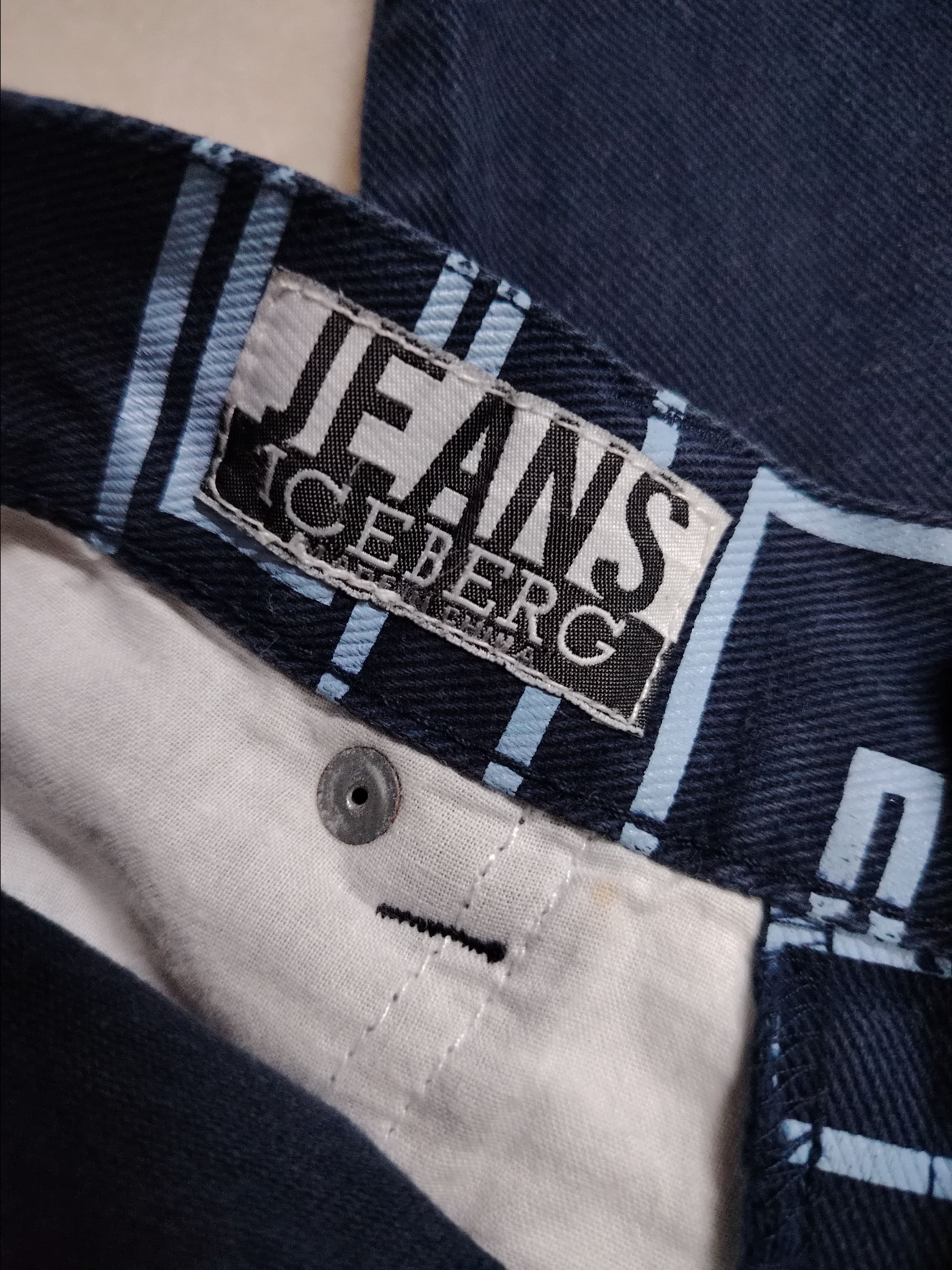 Iceberg × Vintage Iceberg Jeans spell out trousers 90's Size US 32 / EU 48 - 6 Thumbnail