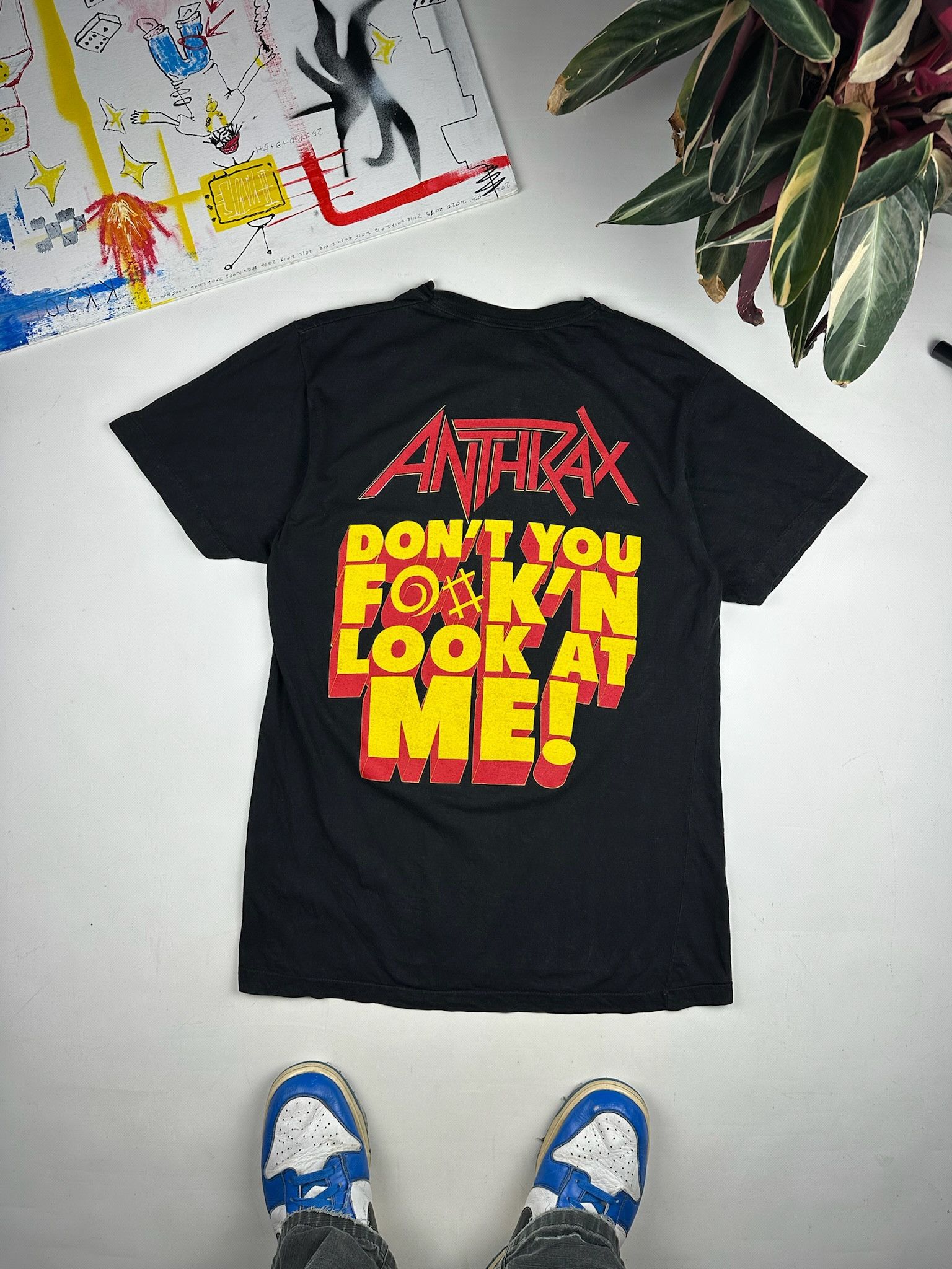 Band Tees Vintage Anthrax T Shirt Size US M / EU 48-50 / 2 - 2 Thumbnail