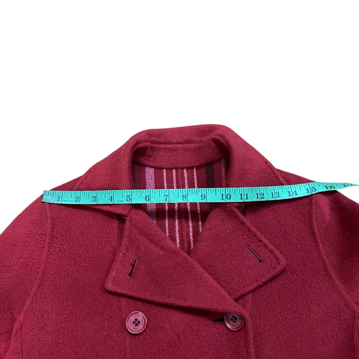 Sonia Rykiel Sonia Rykiel Wool Double Breasted Jacket Size 40 Red Colour Size S / US 4 / IT 40 - 12 Thumbnail