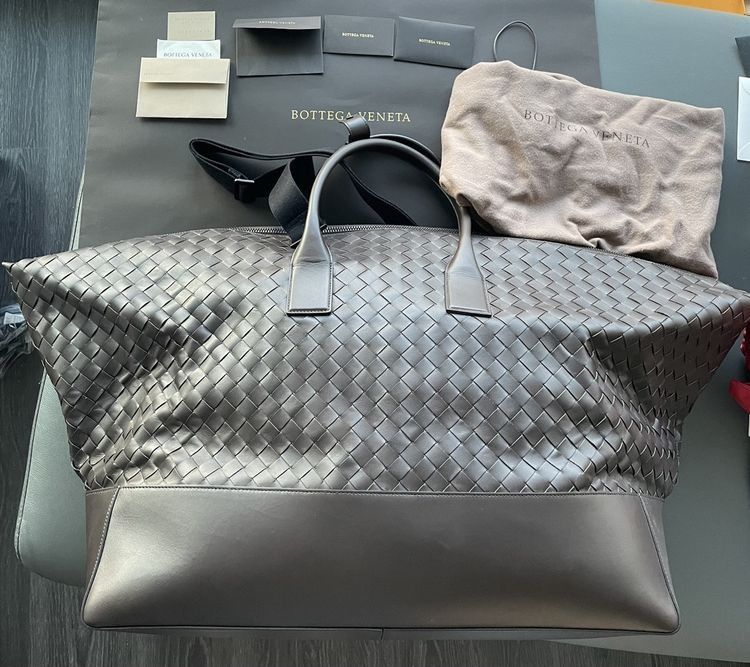 Bottega Veneta Leather Duffle Size ONE SIZE - 14 Thumbnail