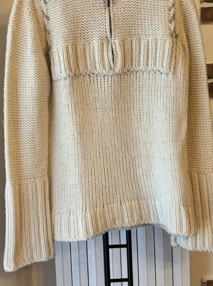 Just Cavalli Roberto Cavalli Pullover Jumper Knit Haf Zip Sweater EX0217 Size US XL / EU 56 / 4 - 8 Thumbnail