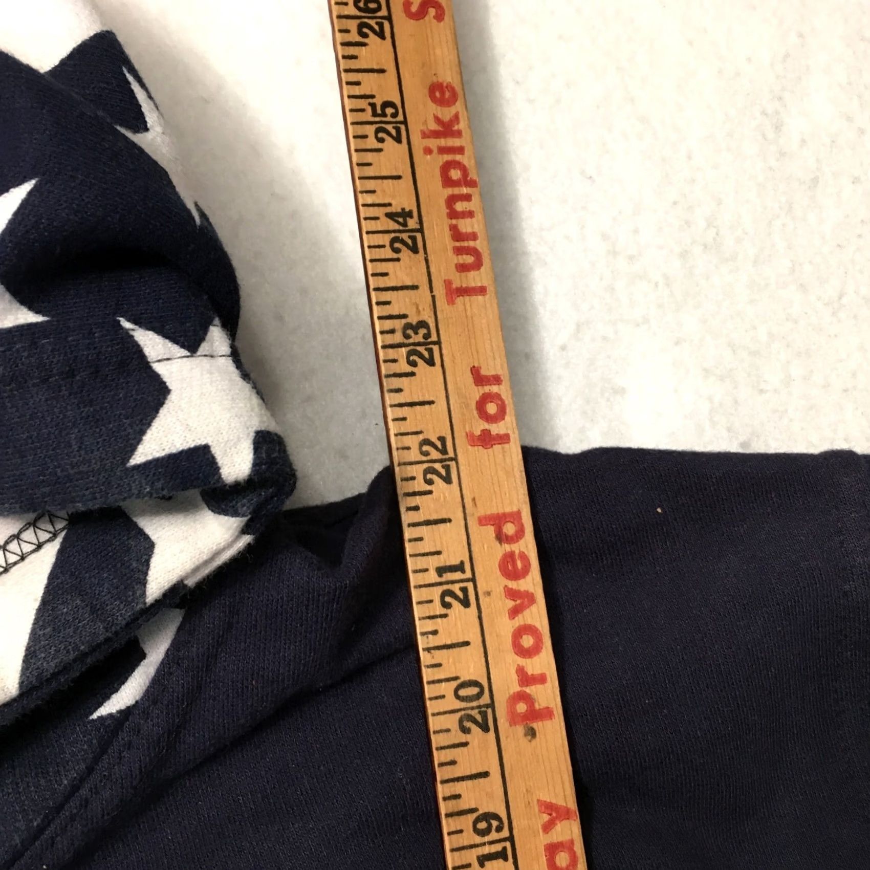 Vintage jon lauren American Flag 4th Of July Hoodie sweatshirt Stars And Stripes Adult Medium Mens Size US M / EU 48-50 / 2 - 6 Thumbnail