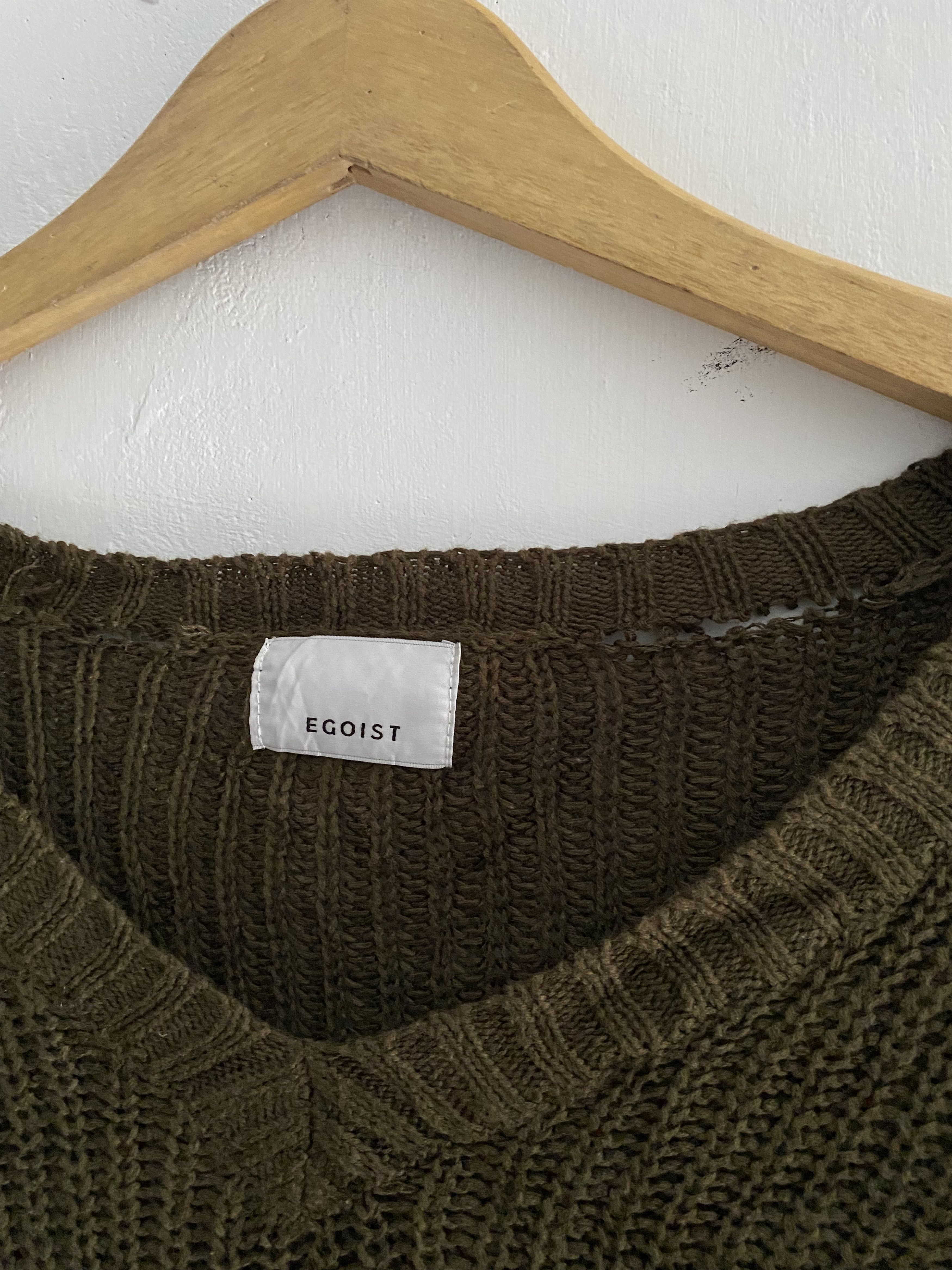 Hysteric Glamour × If Six Was Nine × Japanese Brand Vintage egoist distressed flared knit Size US M / EU 48-50 / 2 - 5 Thumbnail
