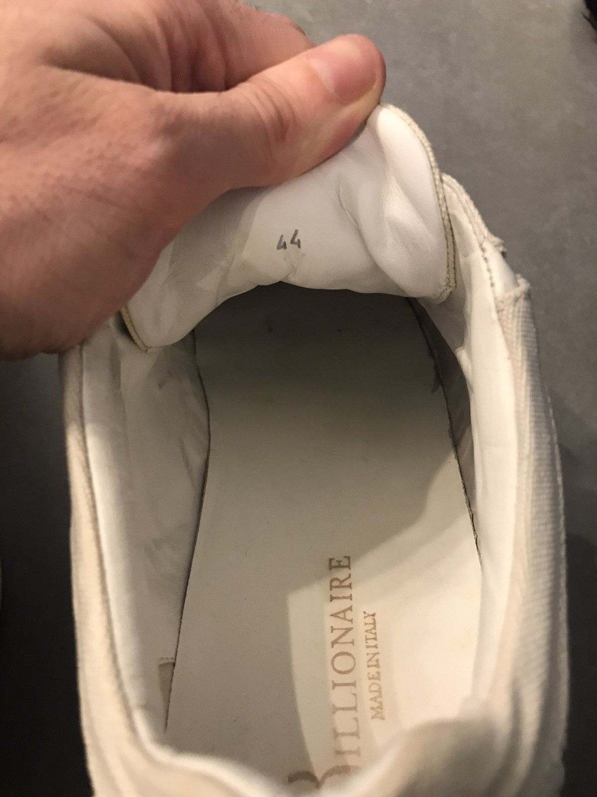 Billionaire Couture Billionaire white sneakers Size US 11 / EU 44 - 8 Thumbnail