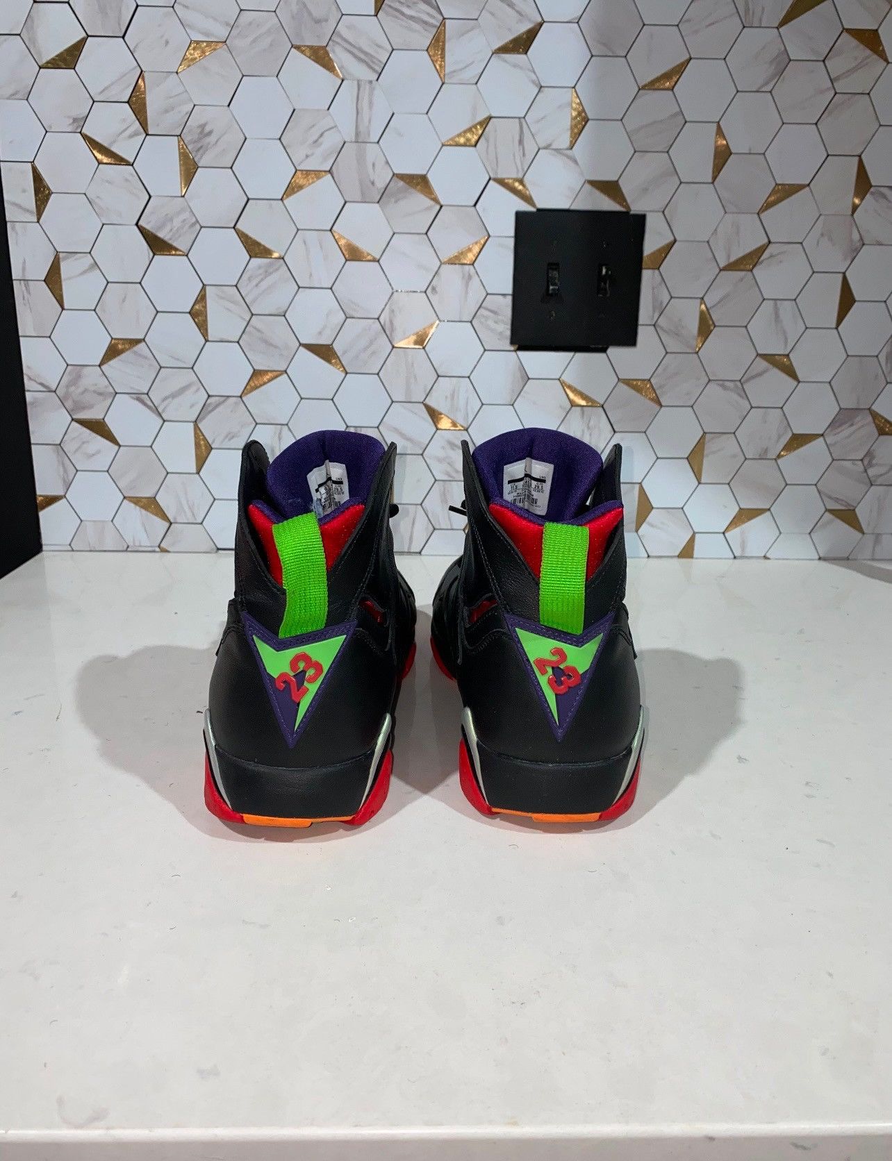Jordan Brand × Nike Air Jordan 7 Retro Marvin the Martian Size US 11.5 / EU 44-45 - 5 Thumbnail