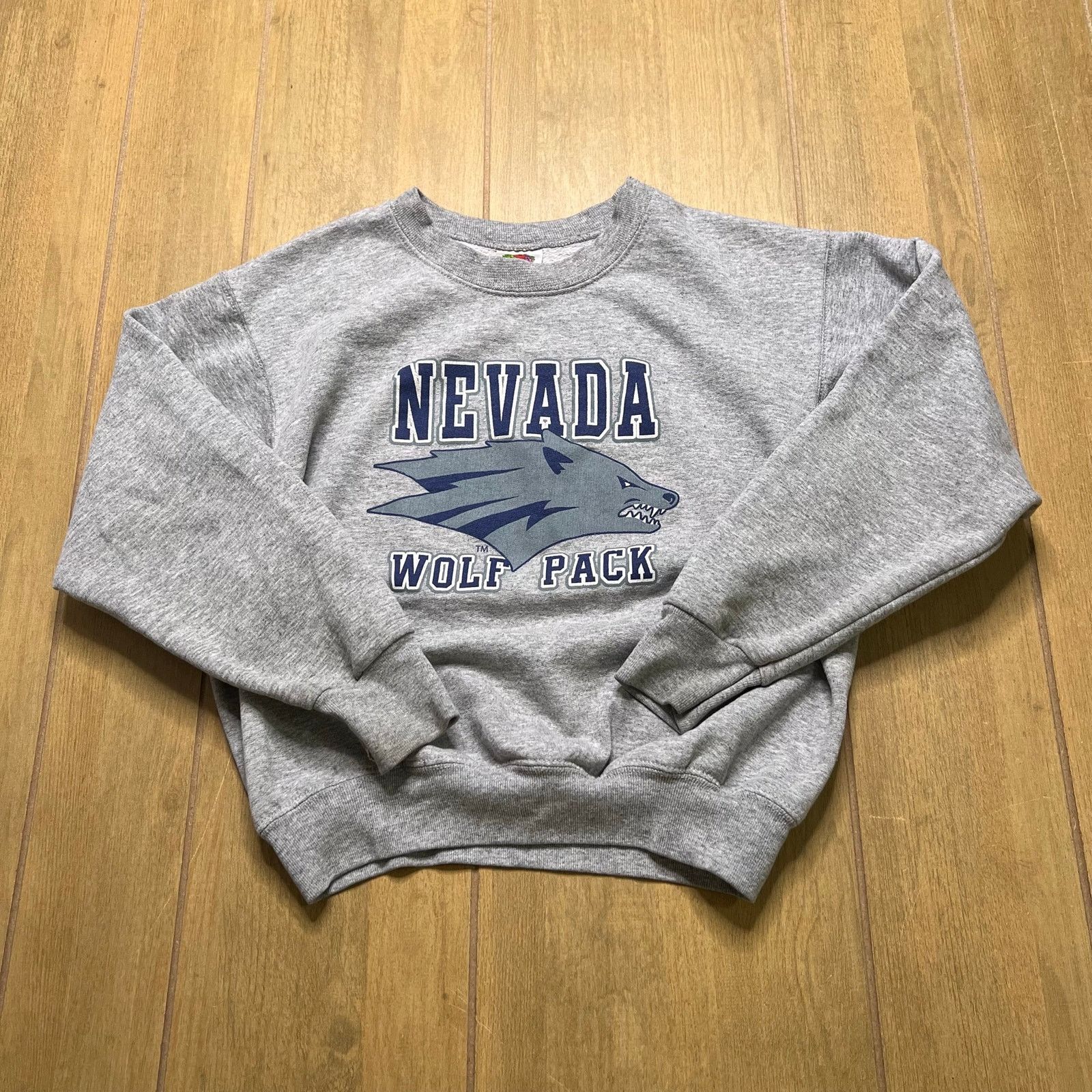 Vintage Nevada Wolf Pack Crewneck Sweatshirt Logo Youth XL 14/16 Size US XS / EU 42 / 0 - 1 Thumbnail